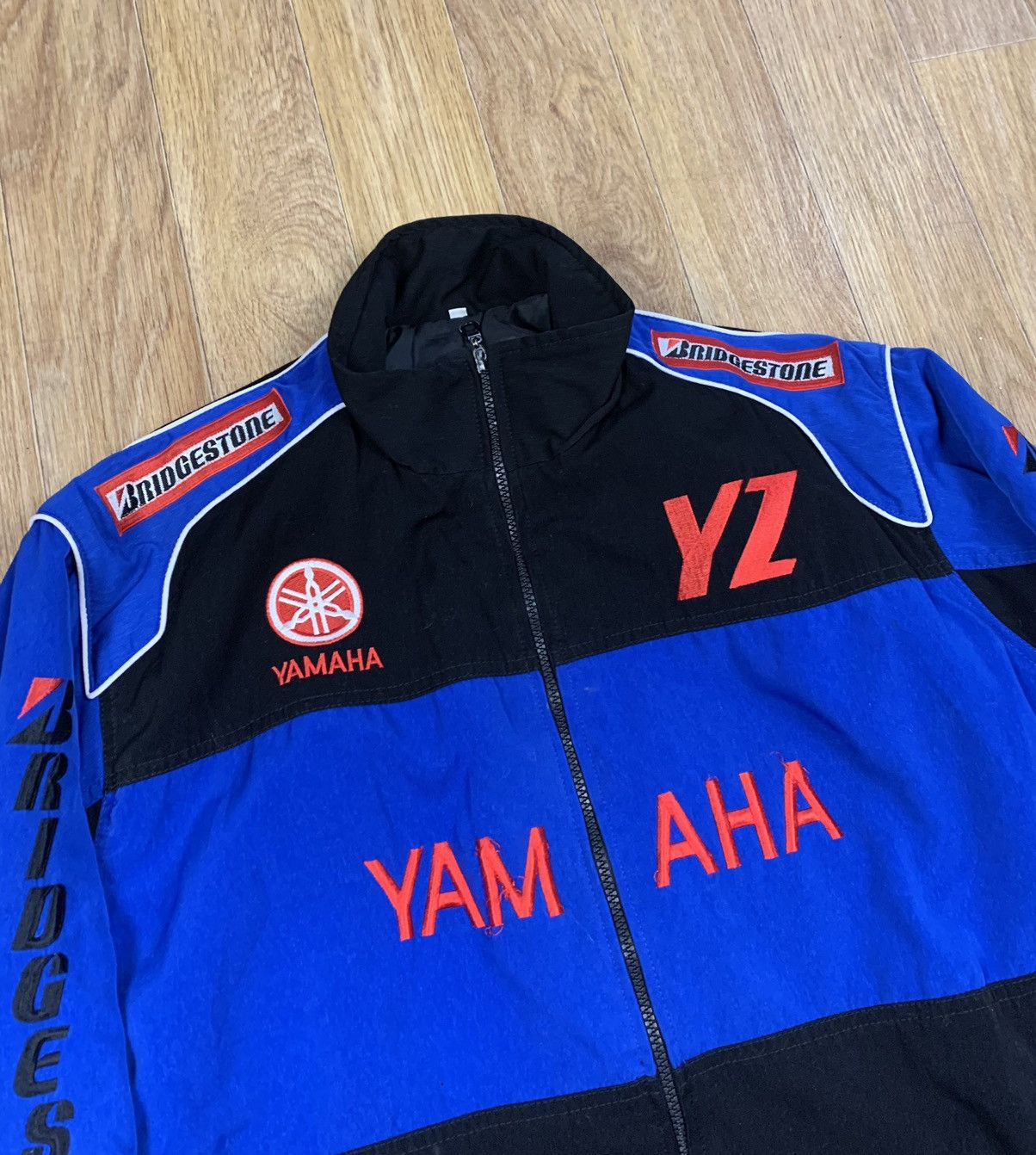 Vintage Yamaha Vintage Racing Bomber Jacket Embroidered Logo Size US M / EU 48-50 / 2 - 3 Thumbnail