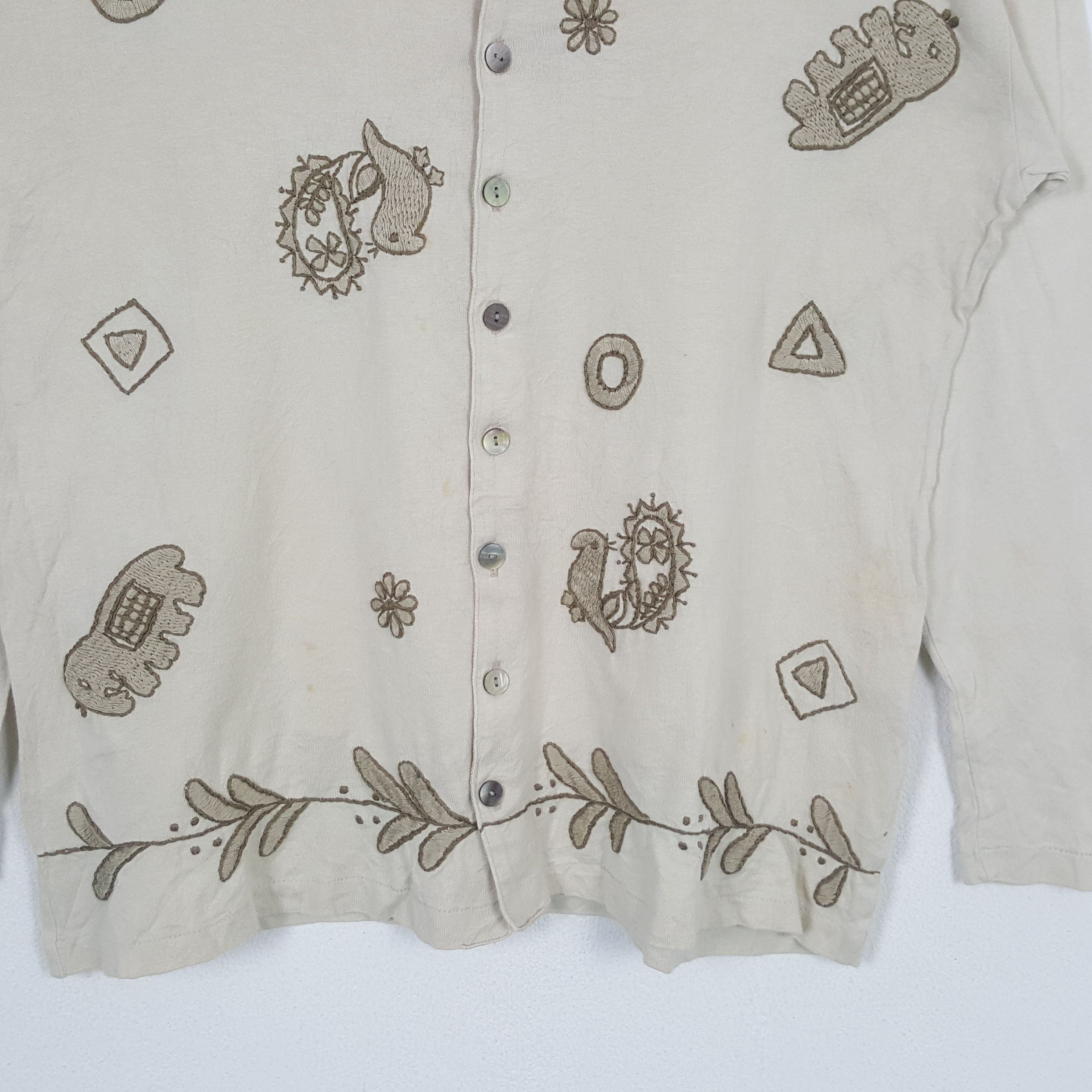 Issey Miyake × Japanese Brand × Vintage Hai Sporting Gear by ISSEY MIYAKE Japanese Brand Cardigan Size M / US 6-8 / IT 42-44 - 2 Thumbnail
