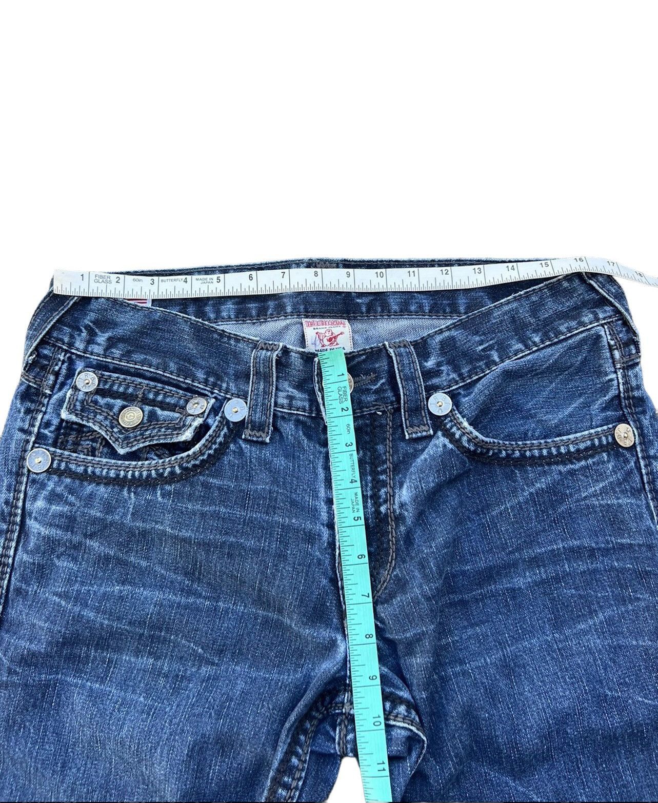 Vintage 2000s True Religion Blue Denim Straight Leg Jeans
