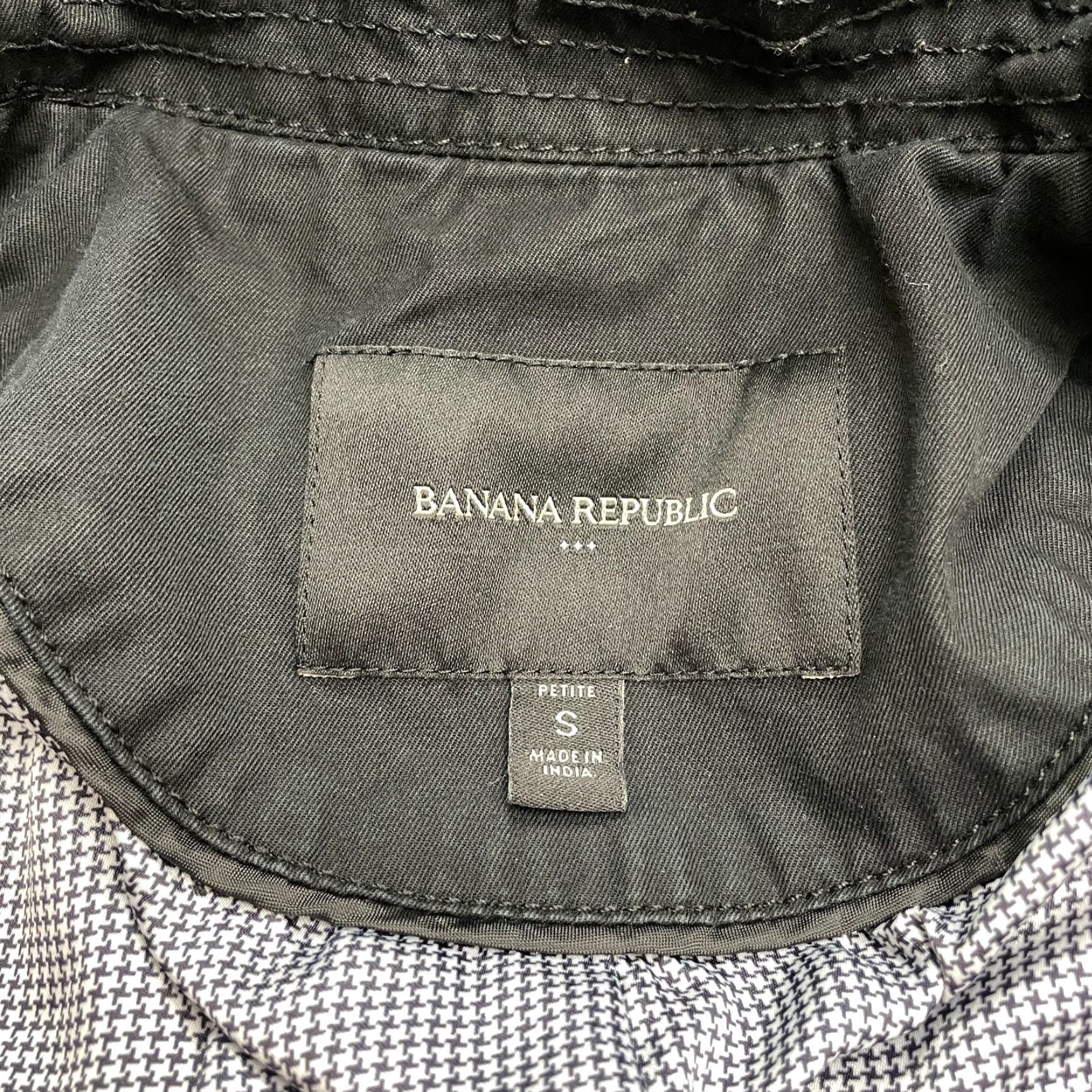 Banana Republic Banana Republic Trench Coat Jacket Womens Small Petite Black Double Breasted Size S / US 4 / IT 40 - 7 Thumbnail