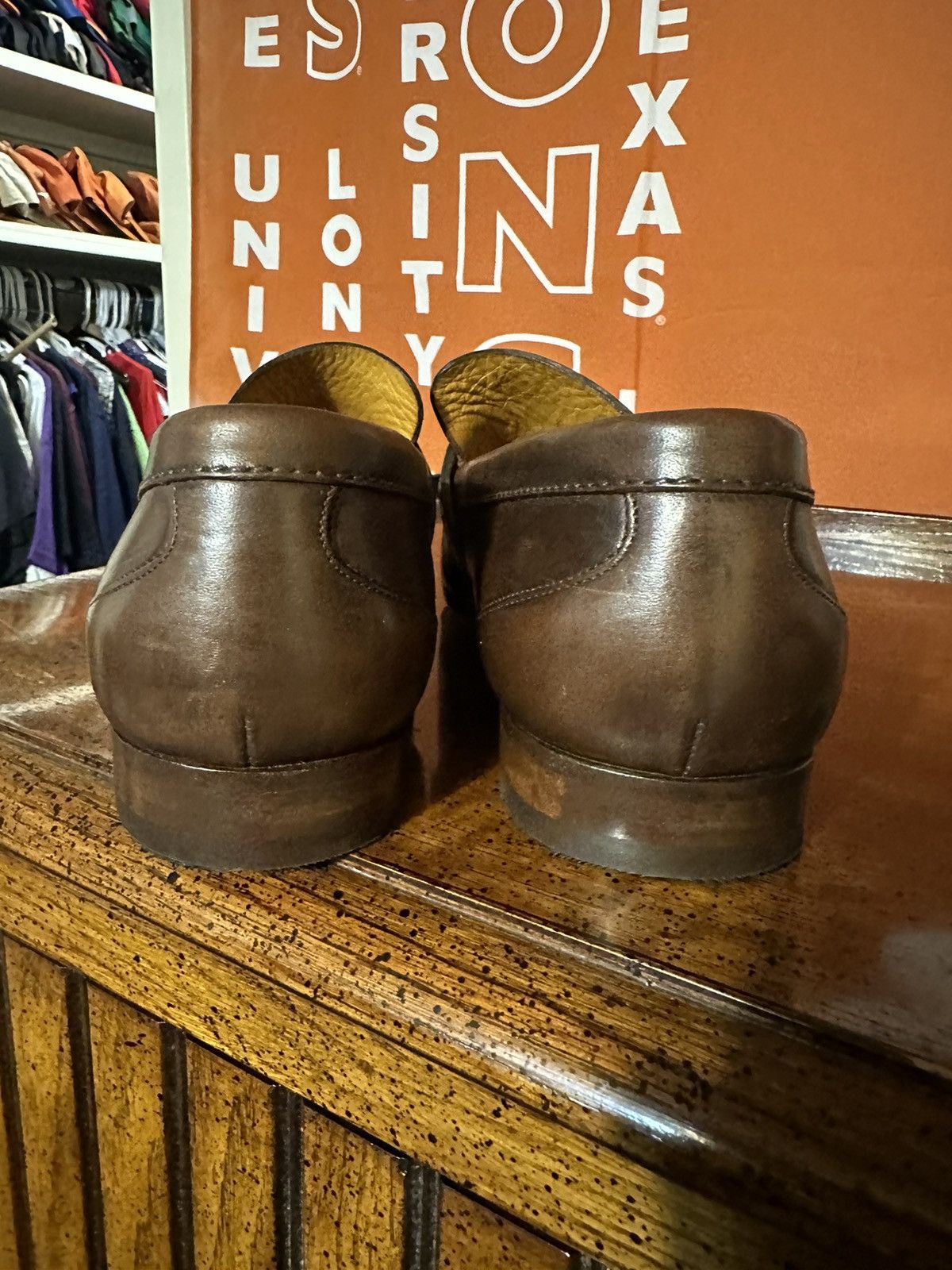 Gucci × Vintage Vintage Gucci “GG brown” loafers 00s size 8.5 Size US 8.5 / EU 41-42 - 6 Thumbnail