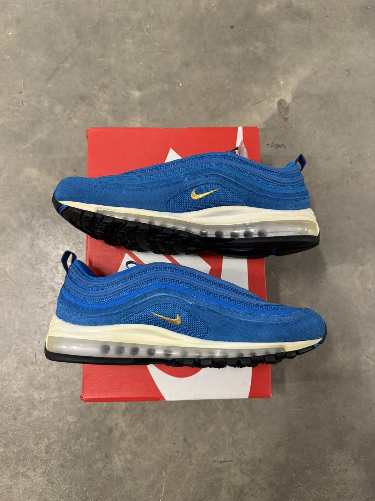 Nike Nike Air Max 97 QS Olympic Rings Blue Size 11 Size US 11 / EU 44 - 3 Thumbnail