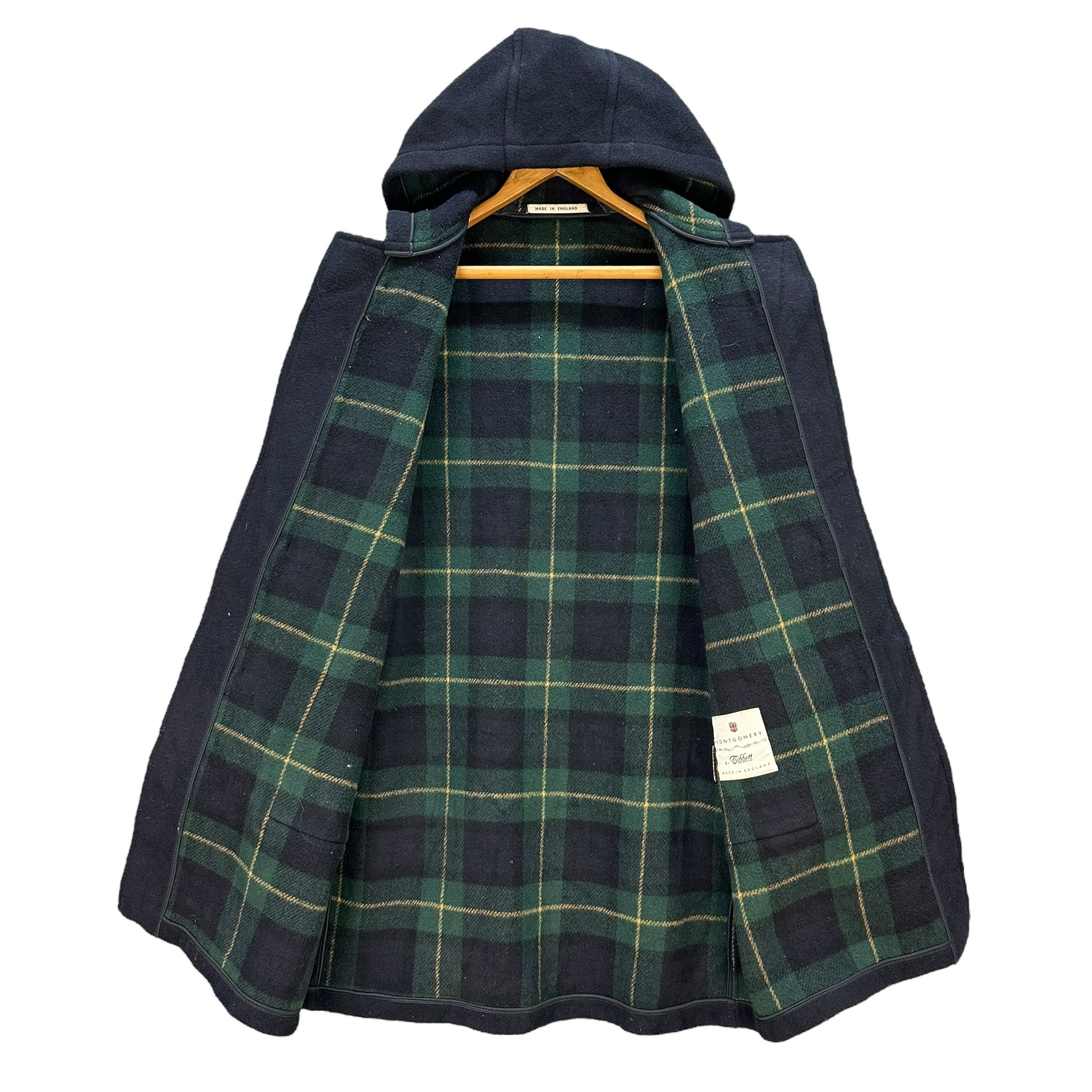 Original Montgomery Vintage MONTGOMERY Wool Blend Hooded Duffle Coat #A75-1810 Size US M / EU 48-50 / 2 - 7 Thumbnail