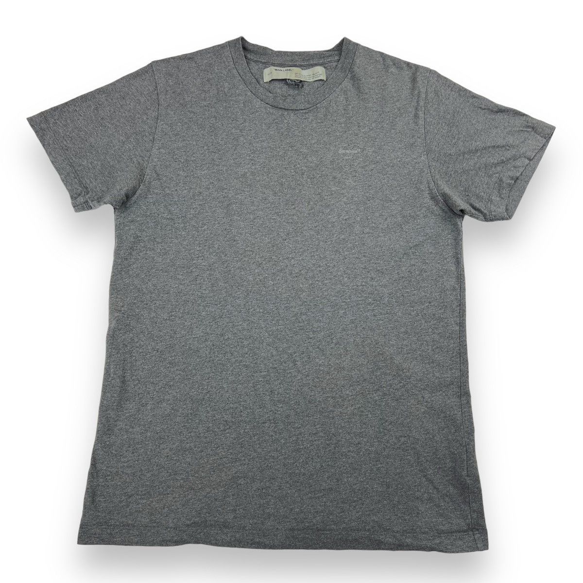 Off-White Off-White Grey Cutout Arrows T Shirt Size US L / EU 52-54 / 3 - 2 Thumbnail