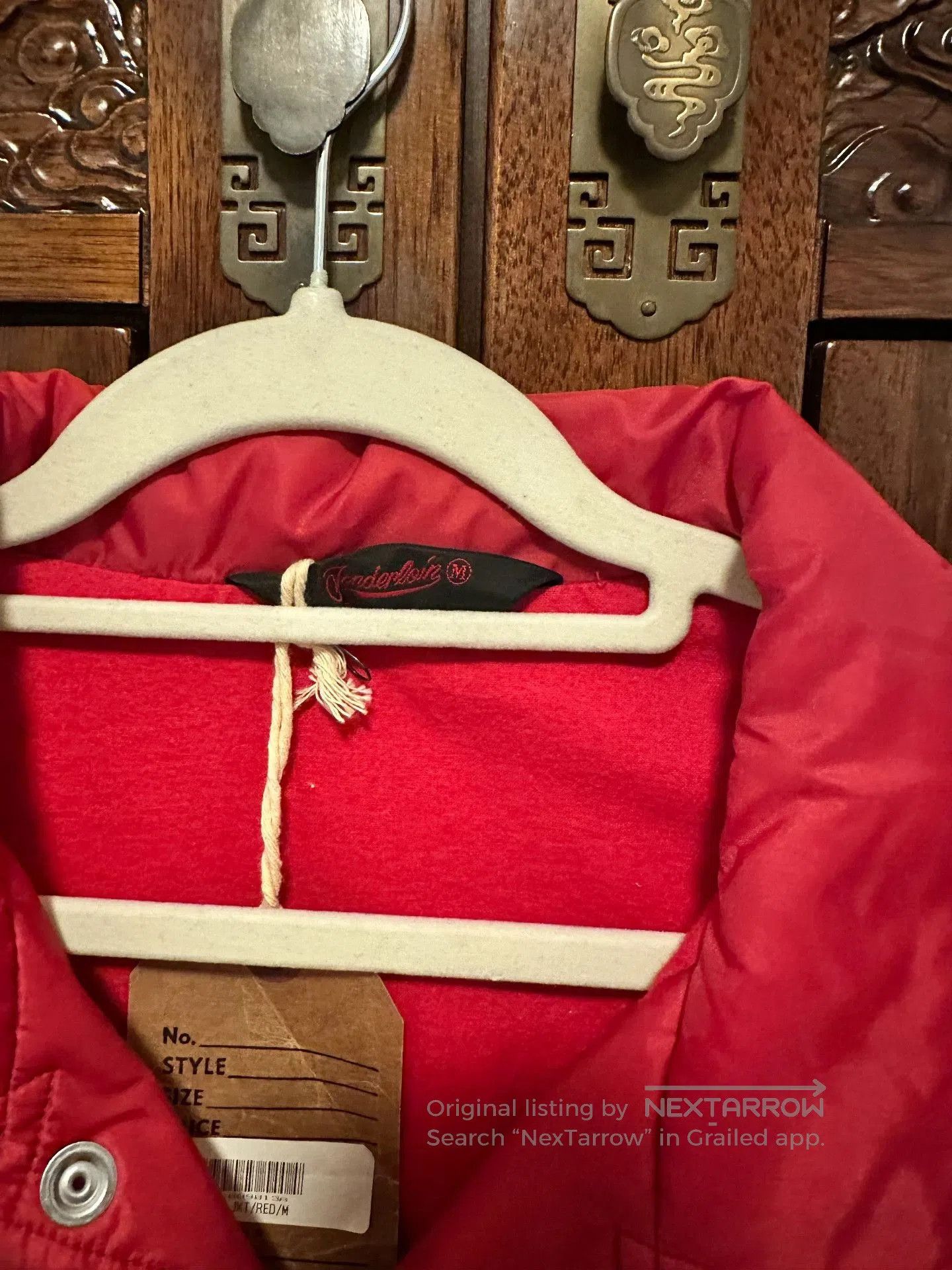 Tenderloin Limited Red Workwear Coach Jacket M. Size US M / EU 48-50 / 2 - 7 Thumbnail
