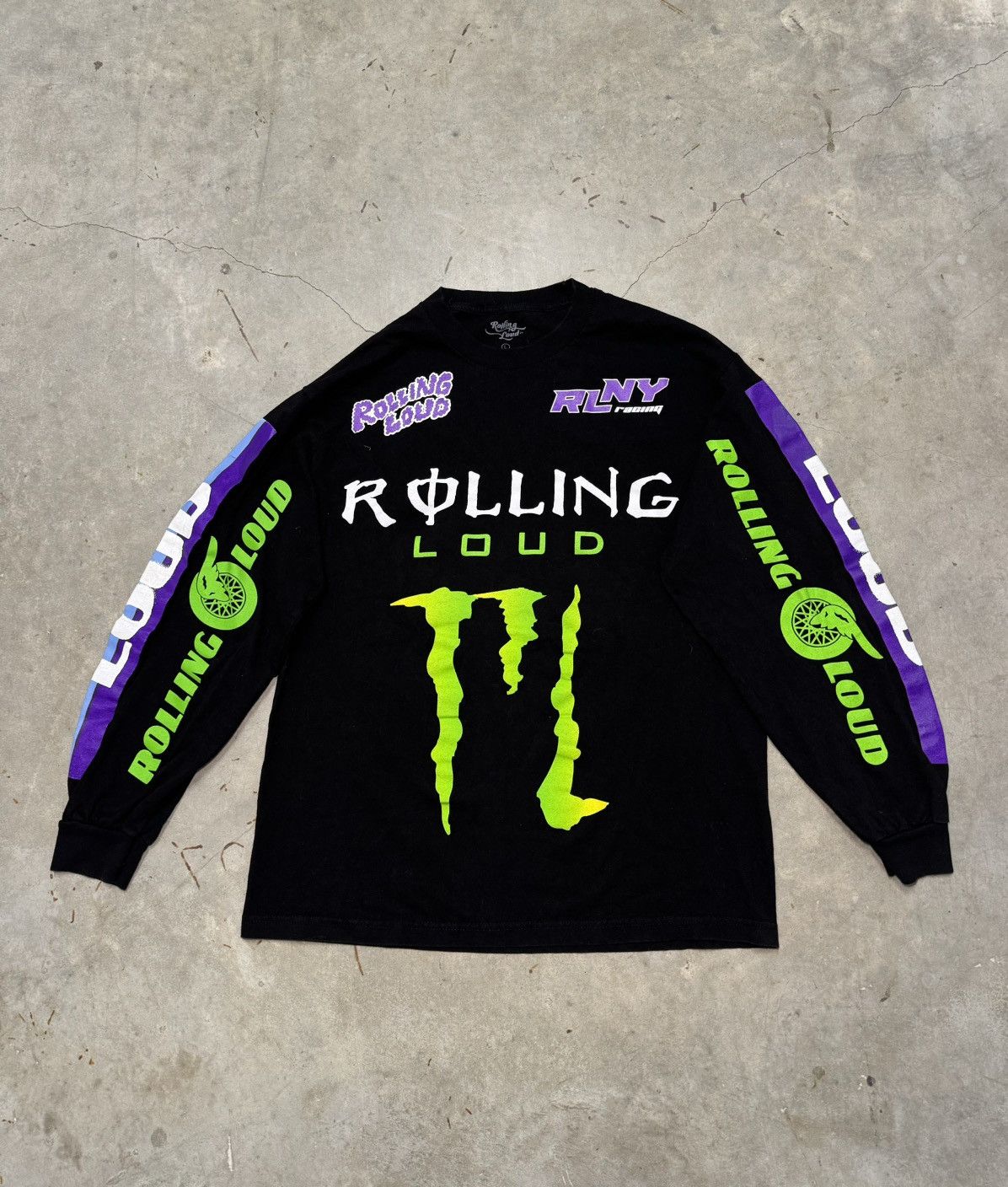 Other Rare Rolling Loud New York Motorsport Monster Energy parody Size US L / EU 52-54 / 3 - 1 Thumbnail