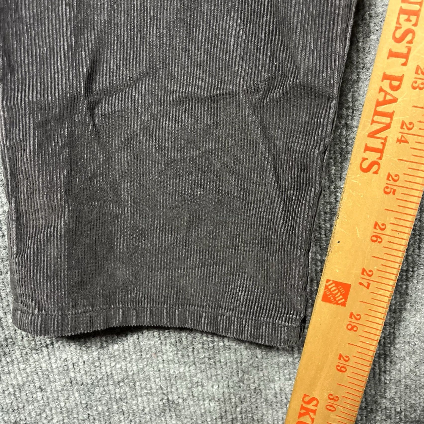 Brooks Brothers Brooks Brothers Pants Corduroy 34x30 Mens Black Dark Gray 100% Cotton Size US 34 / EU 50 - 4 Thumbnail