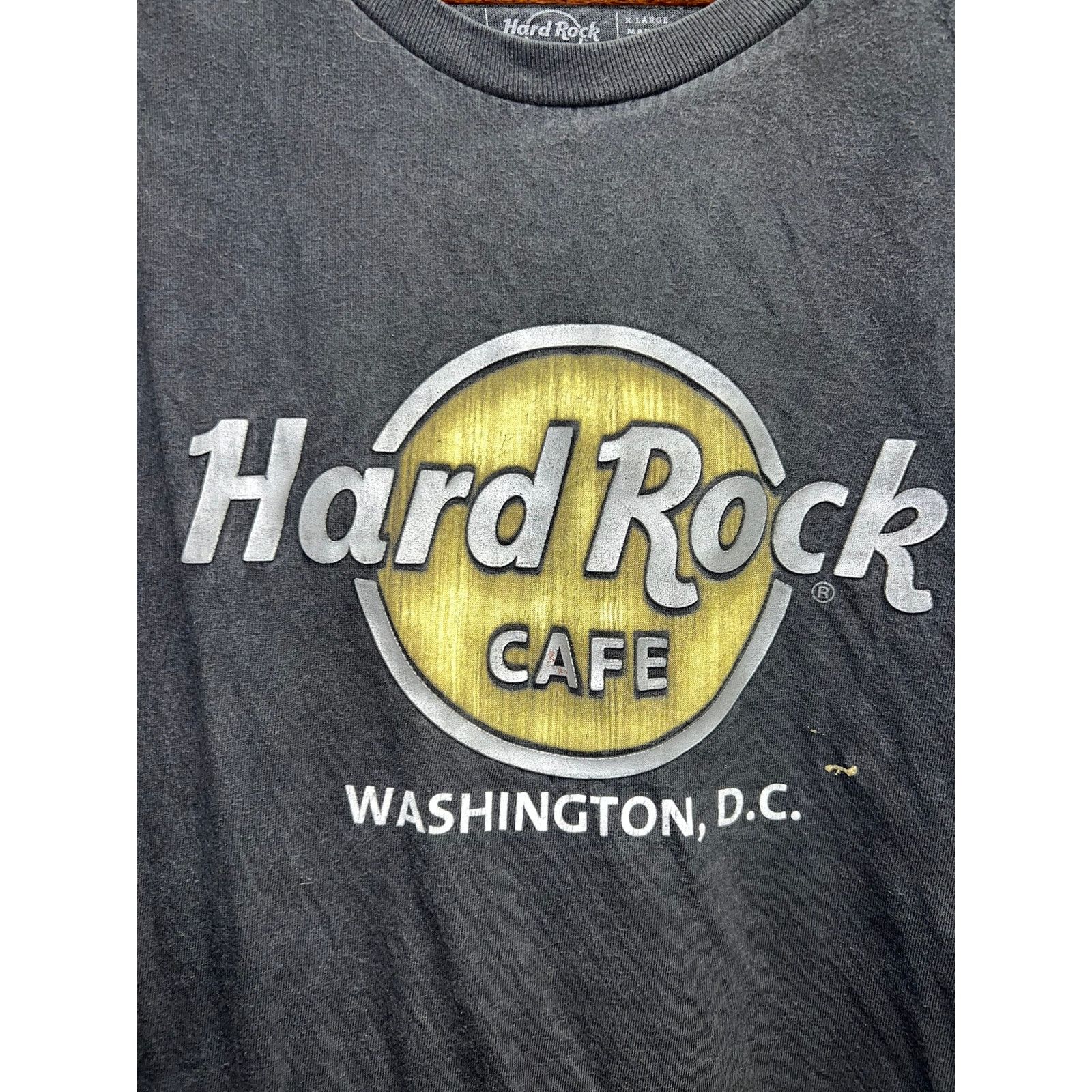 Hard Rock Cafe Hard Rock Cafe Washington DC Shirt Black Graphic Tee Large Size US L / EU 52-54 / 3 - 2 Thumbnail