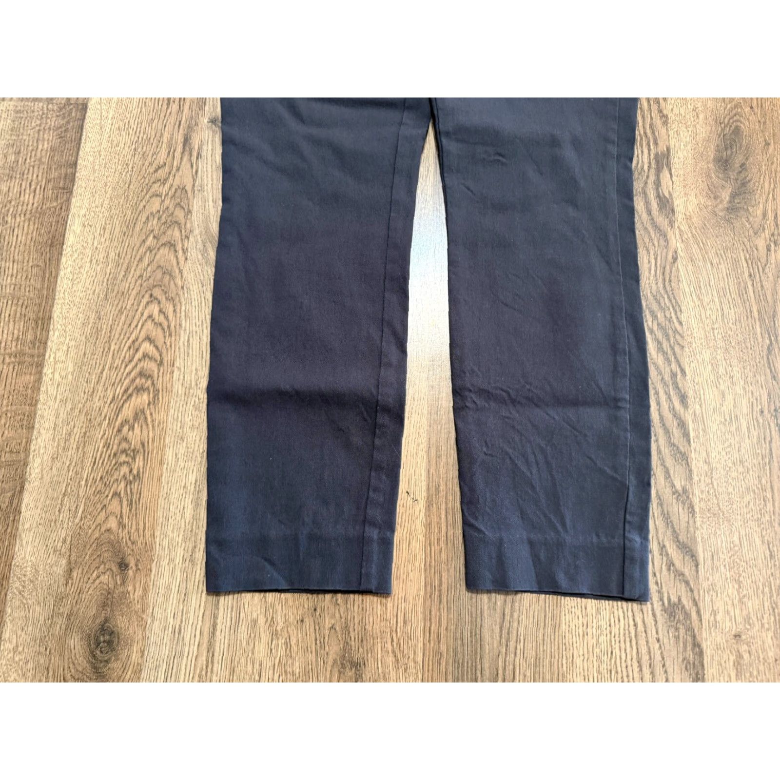 Vintage Maurices Pants Women's XS Gray Straight Leg Pull On Mid Rise Pants Size 26" / US 2 / IT 38 - 3 Thumbnail