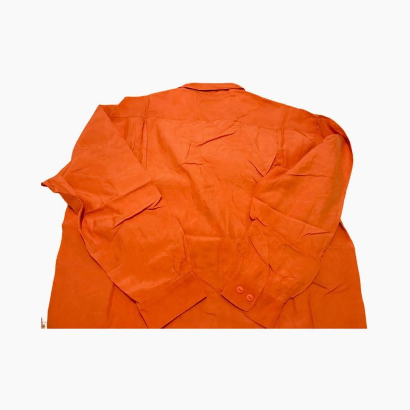 The Unbranded Brand Vintage Comme Ca Des Alles Men`s Shirt Orange Red M Silk Size US M / EU 48-50 / 2 - 2 Thumbnail