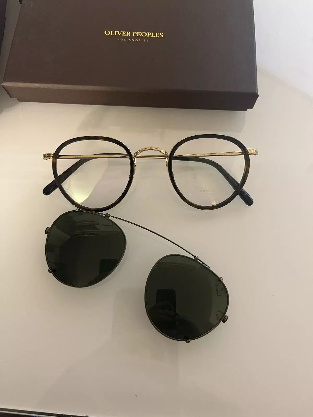 Oliver Peoples OLIVER PEOPLES MP-2 CLIP ON OV1104C 503680 46 Size ONE SIZE - 8 Thumbnail