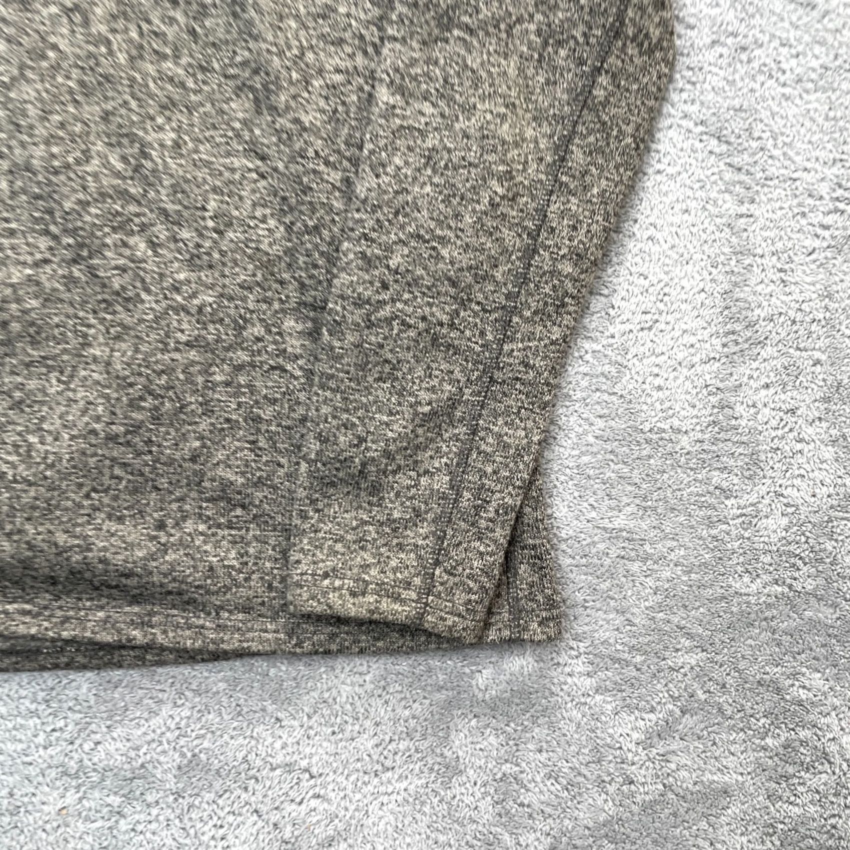 Eddie Bauer Eddie Bauer Mens Large Gray Fleece Sweater Classic Fit Mock Neck Quarter Zip Size US L / EU 52-54 / 3 - 5 Thumbnail