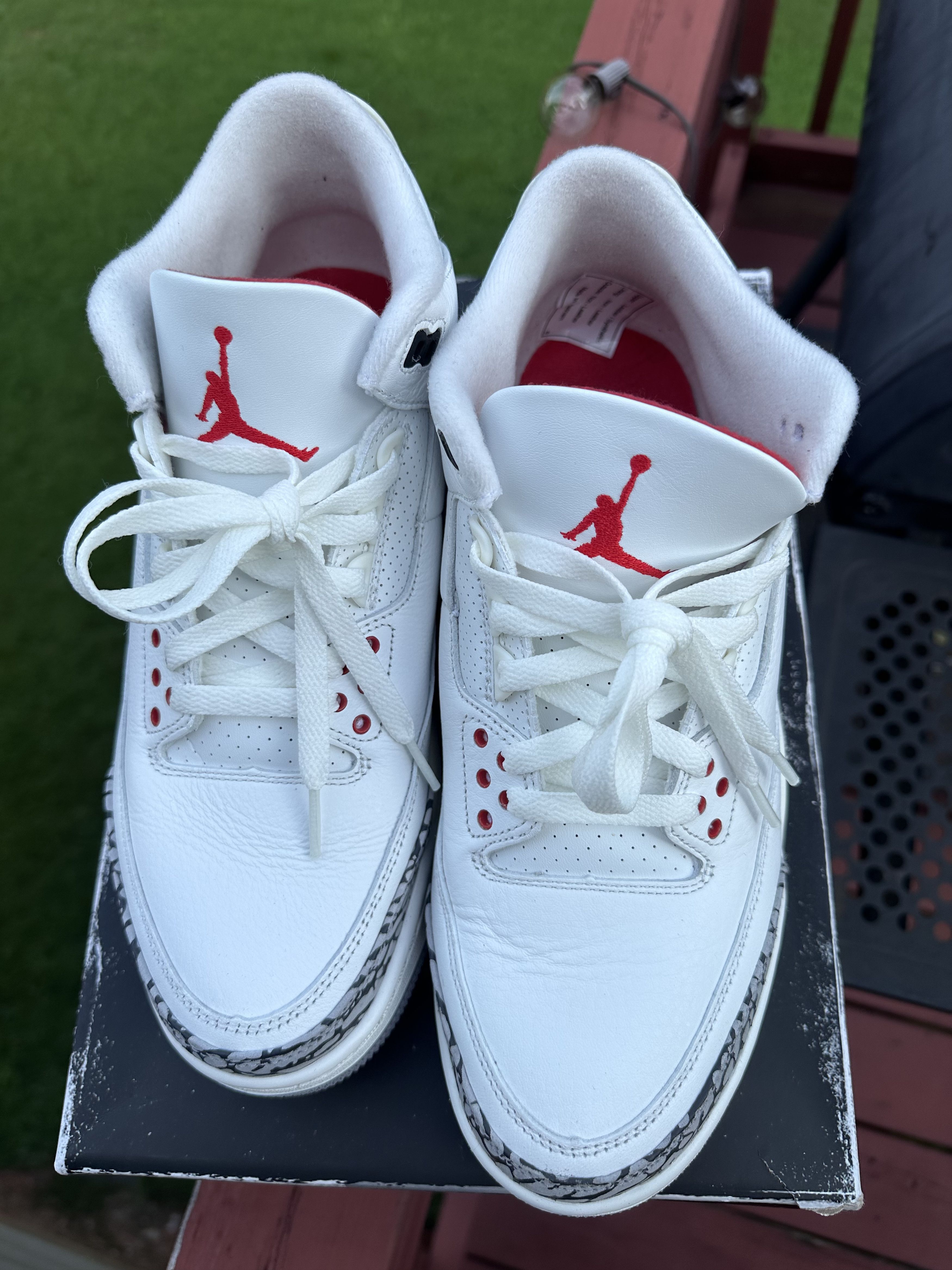 Jordan Brand Jordan 3 White Cement Reimagined Size 10 Size US 10 / EU 43 - 3 Thumbnail