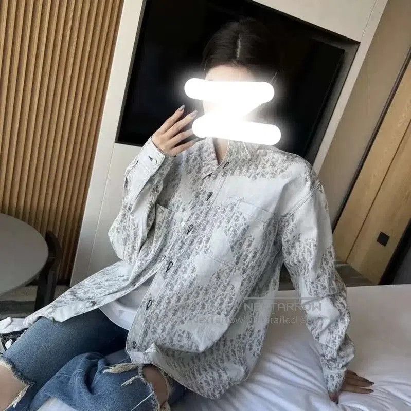 Dior Dior Gray Polyester Women's Shirt . Size L / US 10 / IT 46 - 7 Thumbnail