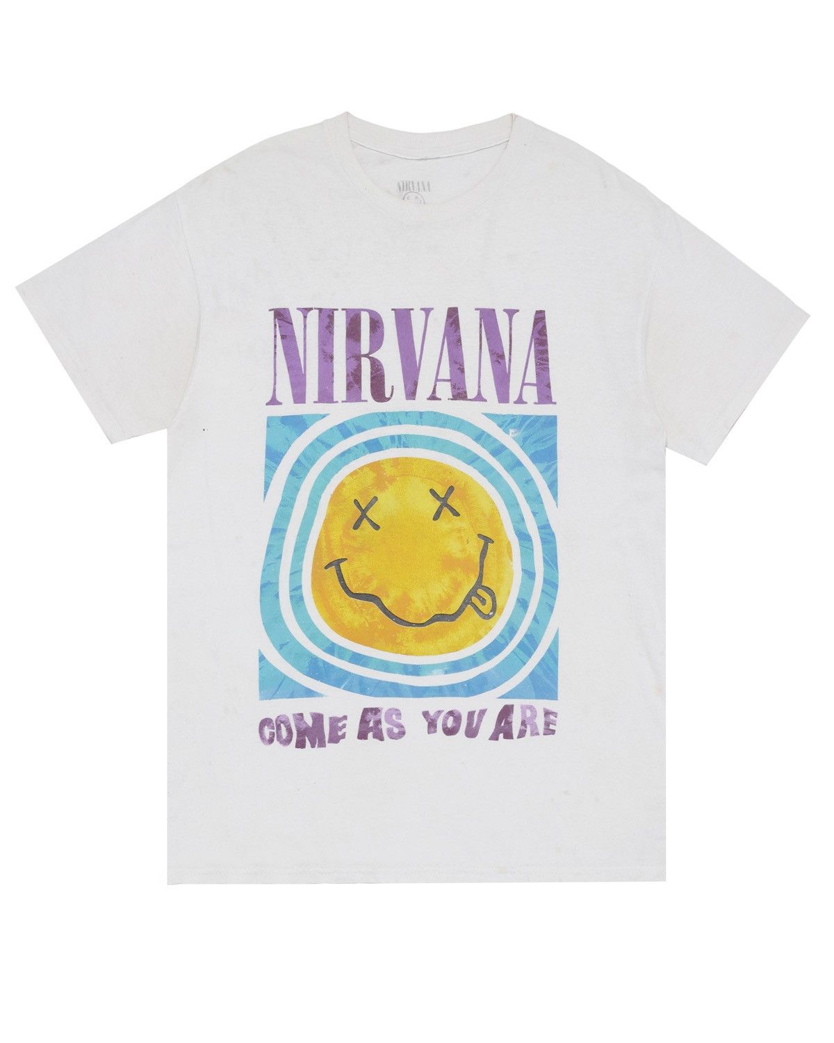 Band Tees Nirvana “Come As You Are” Smiley Face Graphic T-Shirt Size US S / EU 44-46 / 1 - 1 Thumbnail