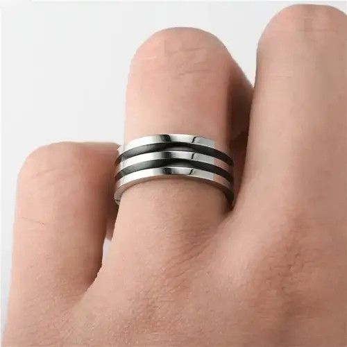 Other Simple Line Ring ( size 6 to 13 ) Size ONE SIZE - 3 Thumbnail