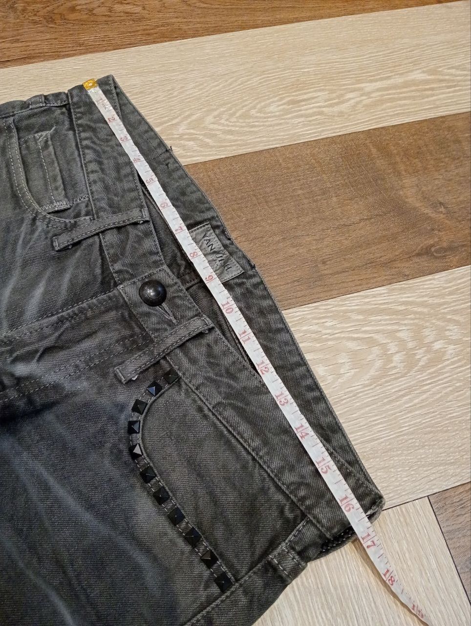 Vanquish VANQUISH JAPAN GREY WASHED DENIM PANTS Size US 32 / EU 48 - 11 Thumbnail