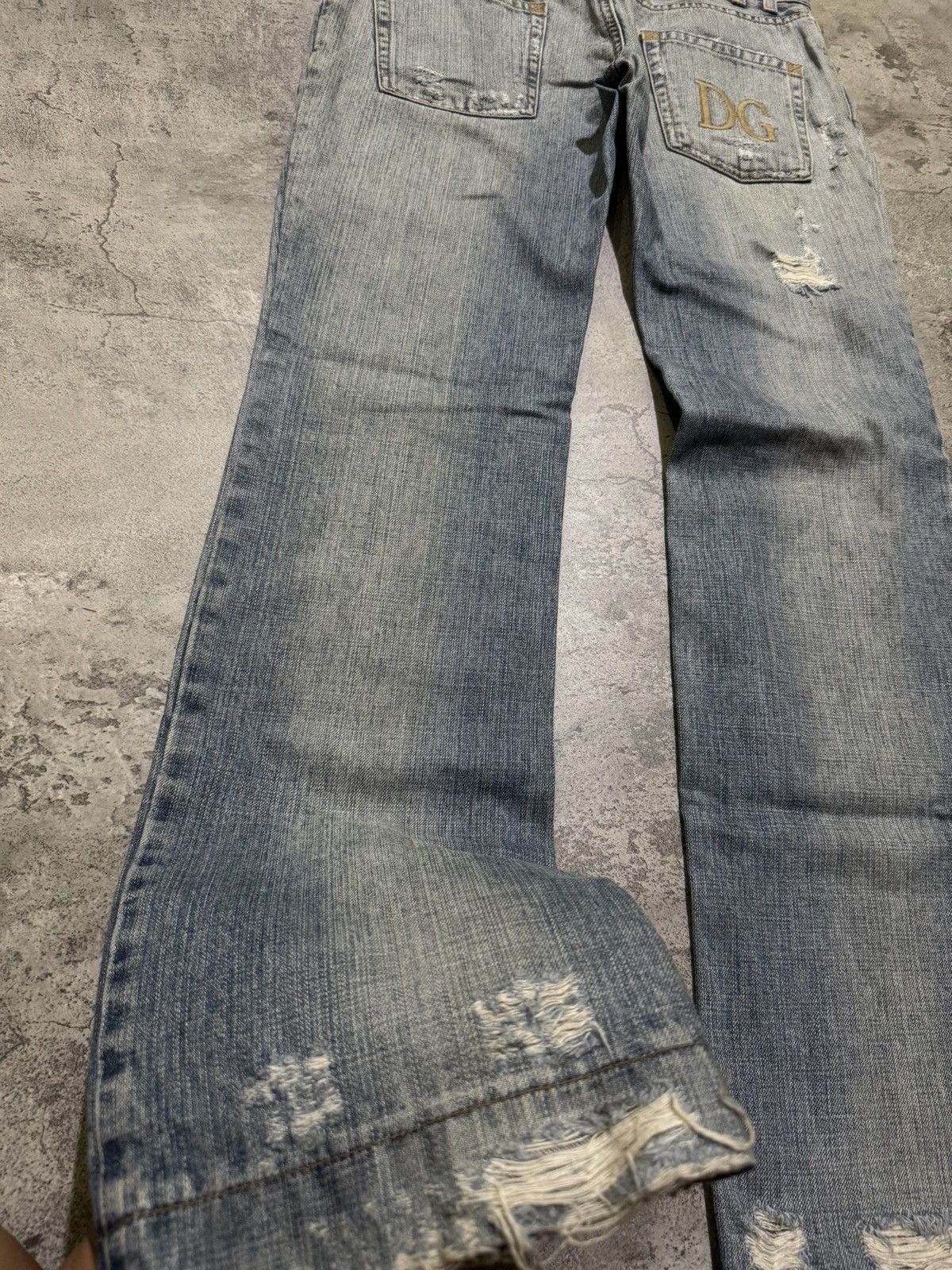 Dolce & Gabbana Dolce & Gabbana Distressed bootcut jeans Size US 33 - 5 Thumbnail