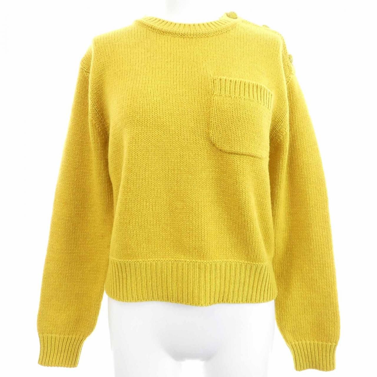 Gucci Gucci Gucci Cashmere Knit Textile Tops 717530XKCN2 DUTY FREE for USA Size ONE SIZE - 1 Thumbnail