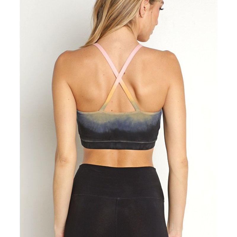 Other Electric & Rose Tie Dye Crop Bra & Leggings Set XS/S - B014 Size S / US 4 / IT 40 - 3 Thumbnail