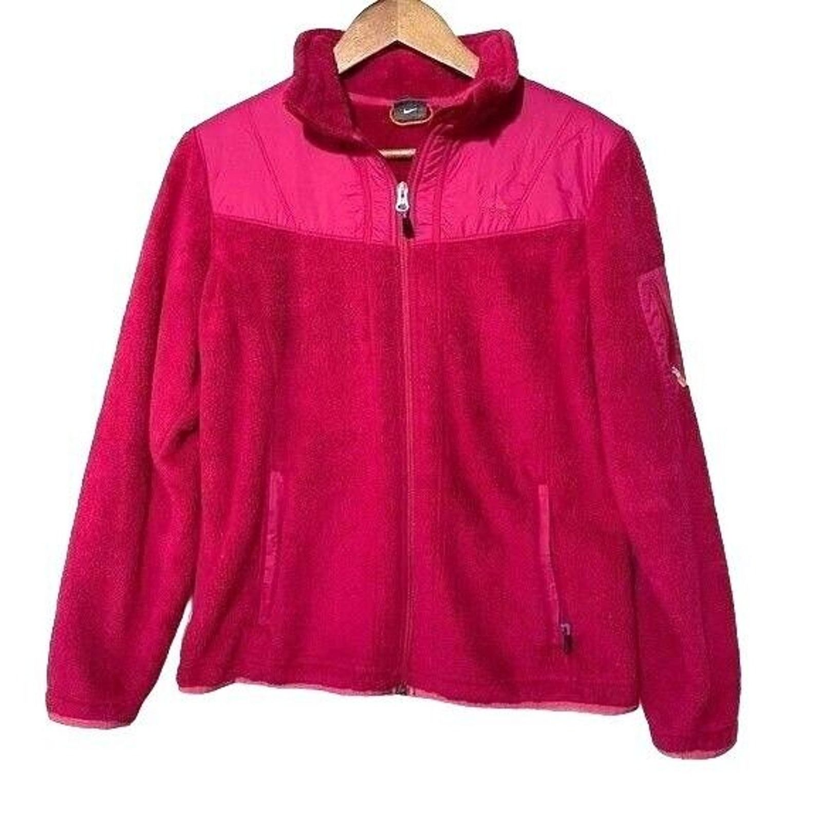 Nike Nike ACG Jacket Womens Medium Fuchsia Fuzzy Full Zip Size M / US 6-8 / IT 42-44 - 1 Thumbnail