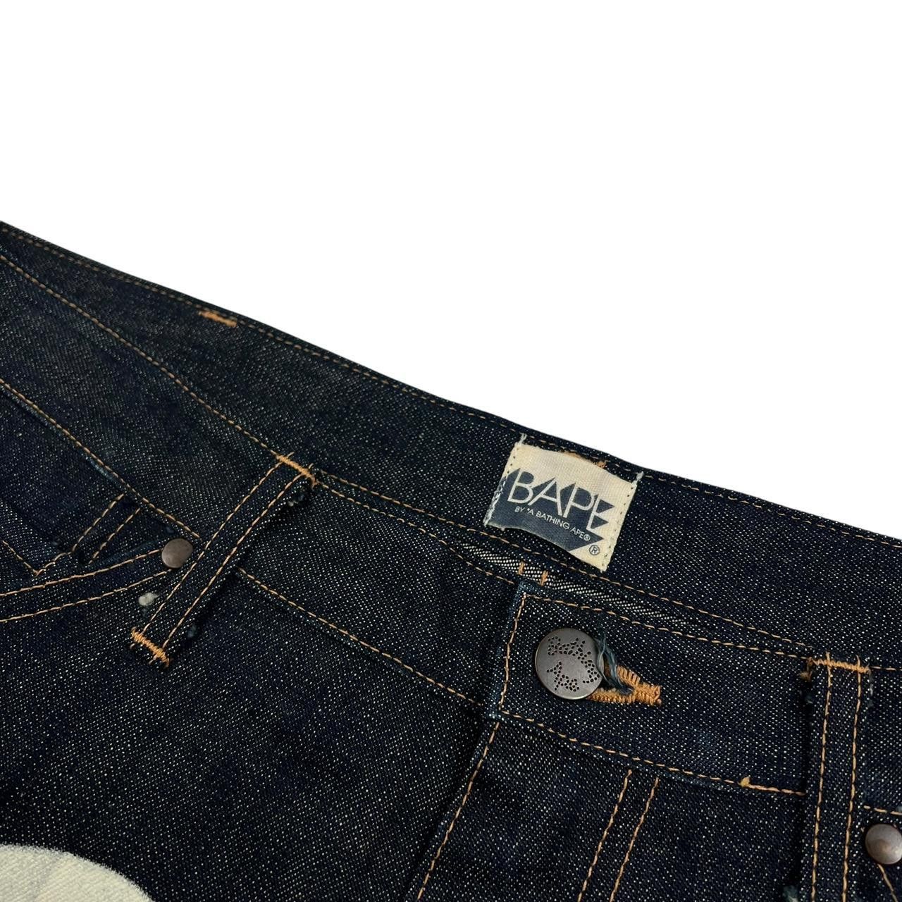 Bape Vintage 2000s Bape Jeans - Waist: 36” Size US 36 / EU 52 - 5 Thumbnail