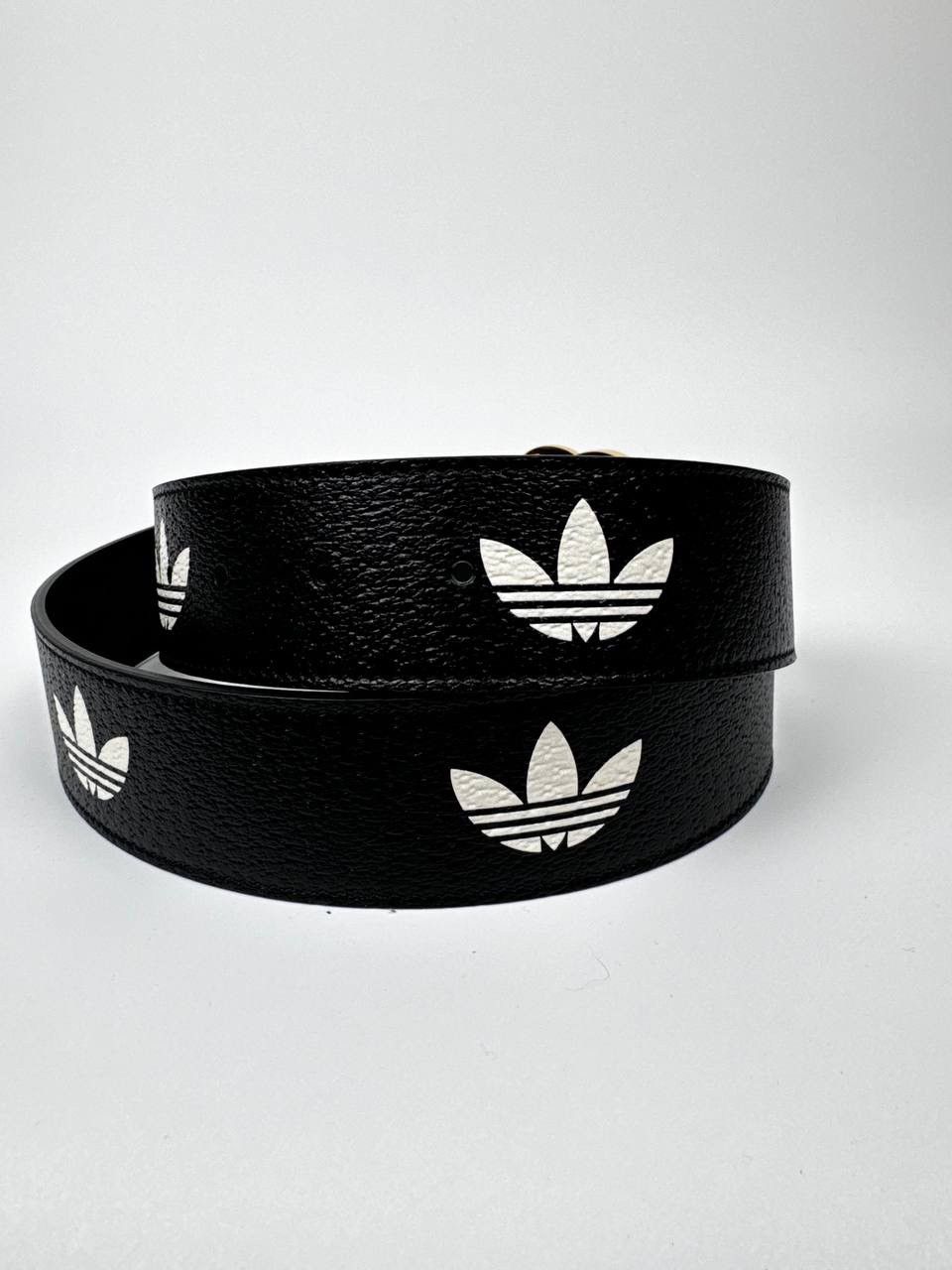 Gucci Gucci Adidas GG leather belt Size 34 - 6 Thumbnail