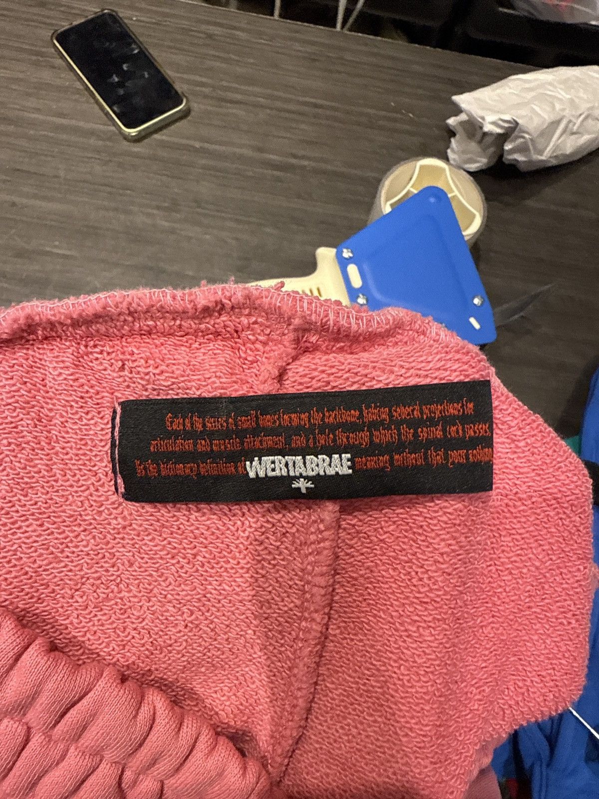 Vertabrae Vertabrae Sweatpants Pink Red Size US 36 / EU 52 - 4 Thumbnail
