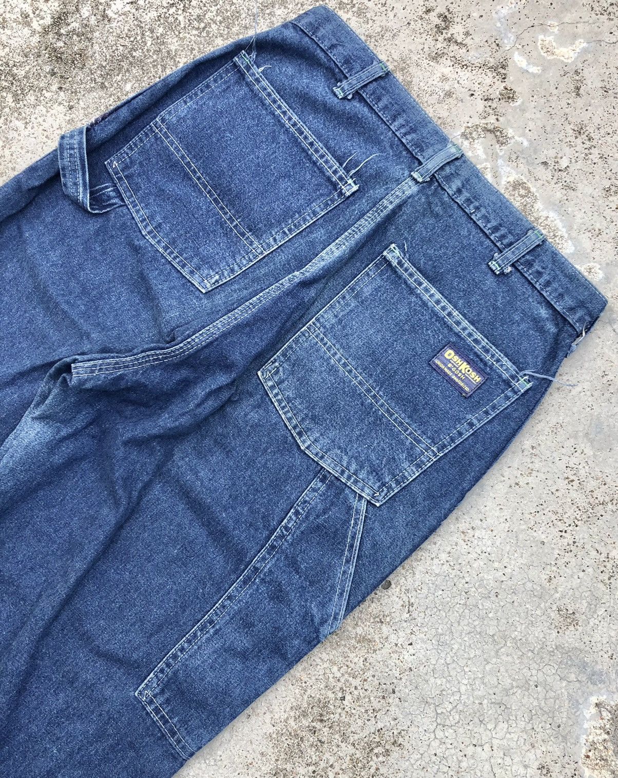 Oshkosh BAGGY WIDE LEG VINTAGE OSHKOSH CARPENTER DENIM Size US 30 / EU 46 - 4 Thumbnail