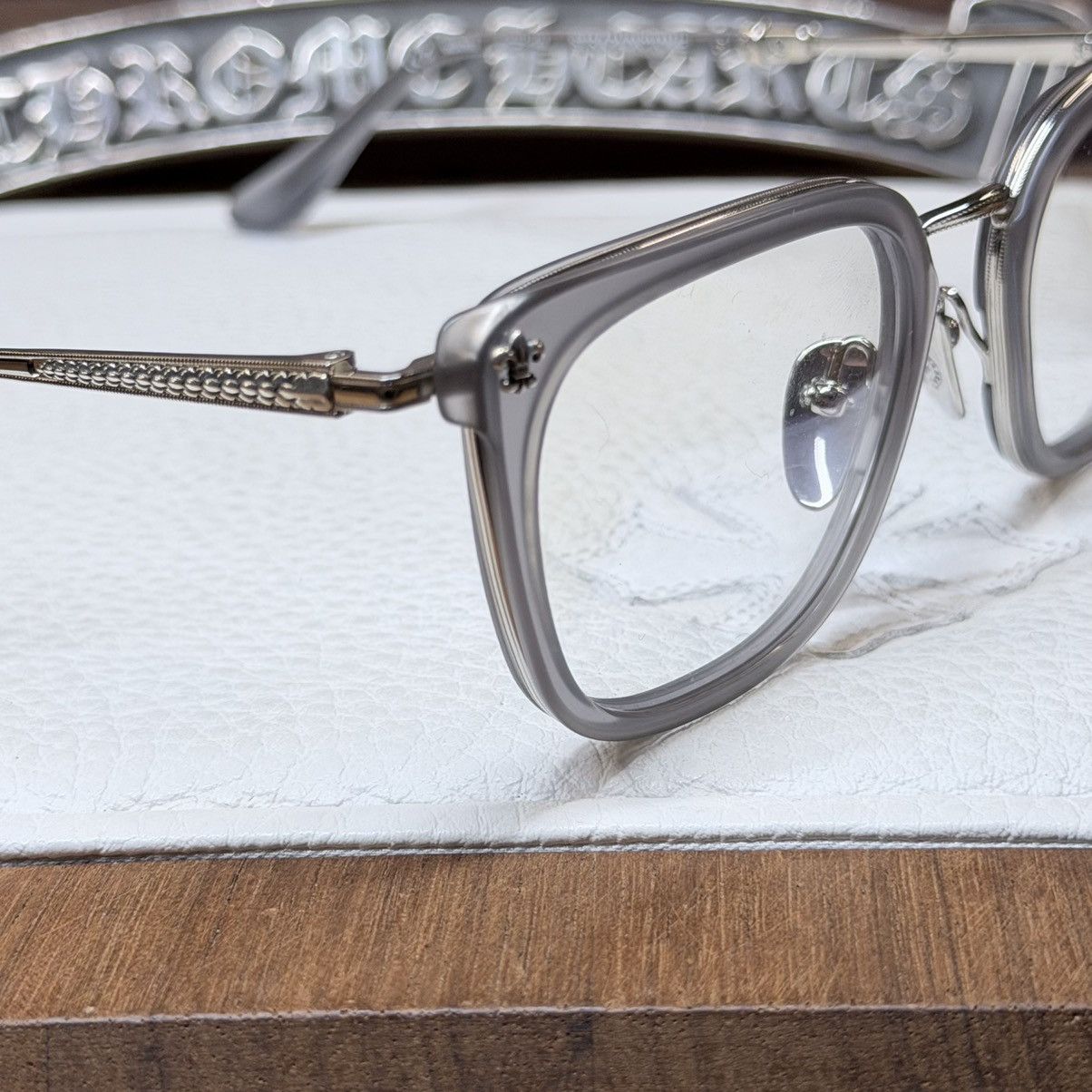 Chrome Hearts Chrome Hearts STRAPADICTOME Glasses Size ONE SIZE - 5 Thumbnail