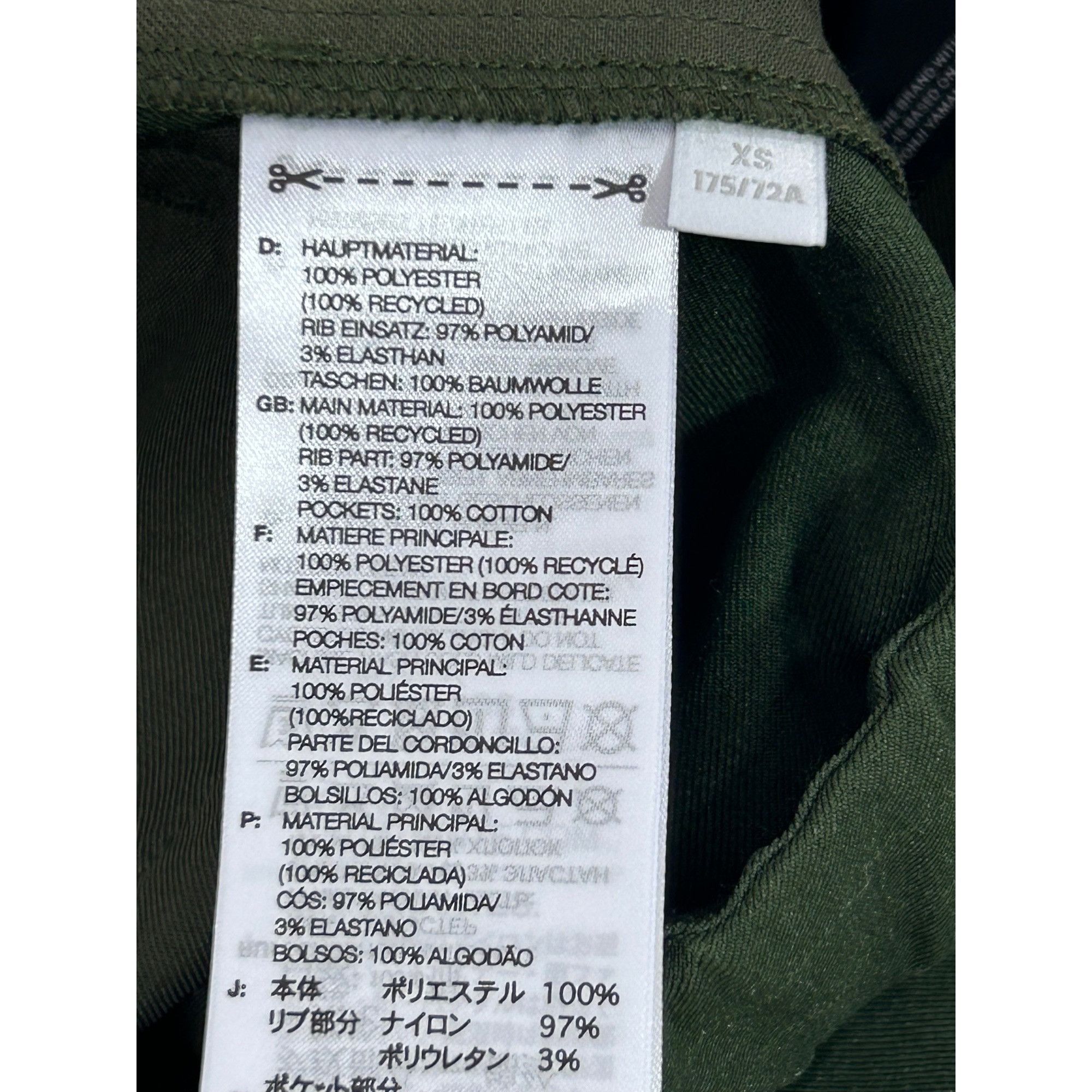 Adidas × Y's Adidas Yohji Yamamoto Y-3 Men’s Unisex Cuffed Cargo Pants Gr Size US 28 / EU 44 - 19 Thumbnail