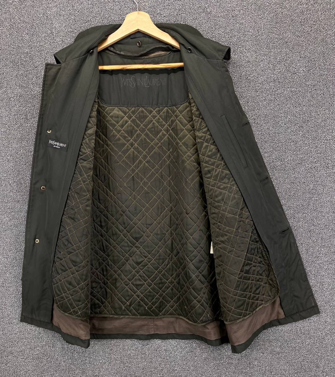 Vintage × Yves Saint Laurent Vintage Yves Saint Laurent Luxury Button Up Coat Jacket Size US L / EU 52-54 / 3 - 6 Thumbnail