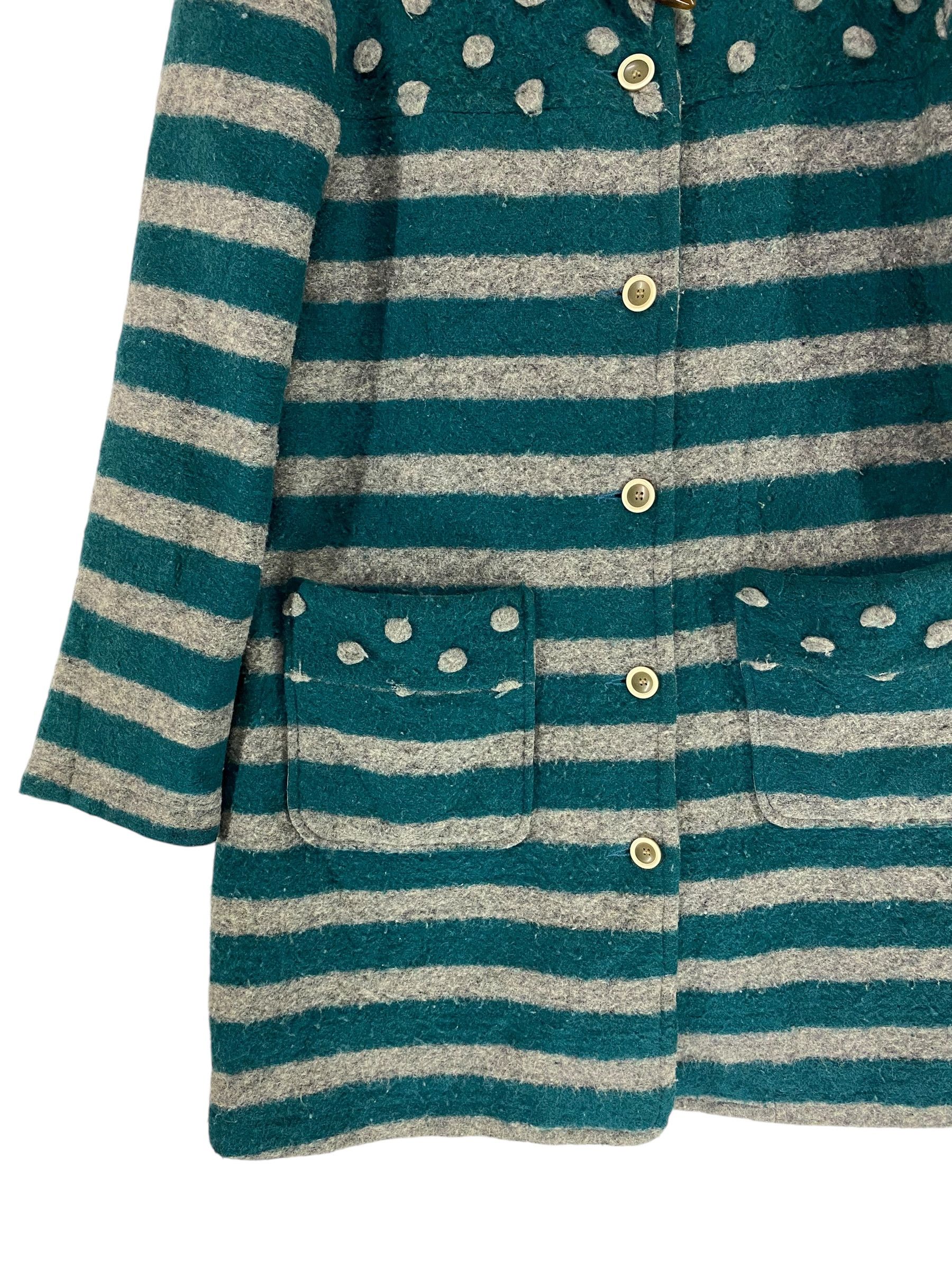 Frapbois Frapbois stripe wool coat Size S / US 4 / IT 40 - 5 Thumbnail