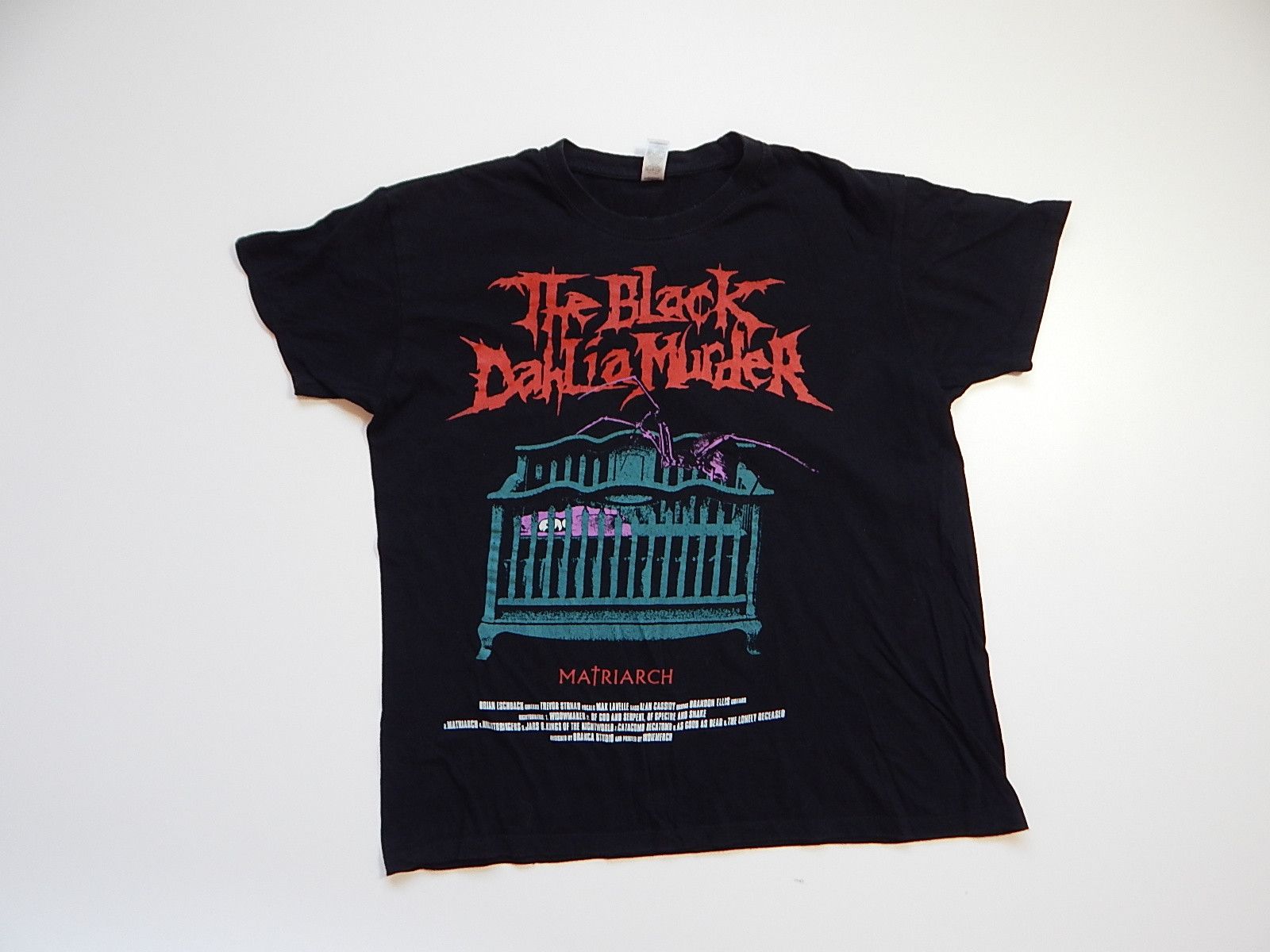 Band Tees × Vintage the black dahlia murder matriarch death metal rock band tee Size US M / EU 48-50 / 2 - 1 Thumbnail