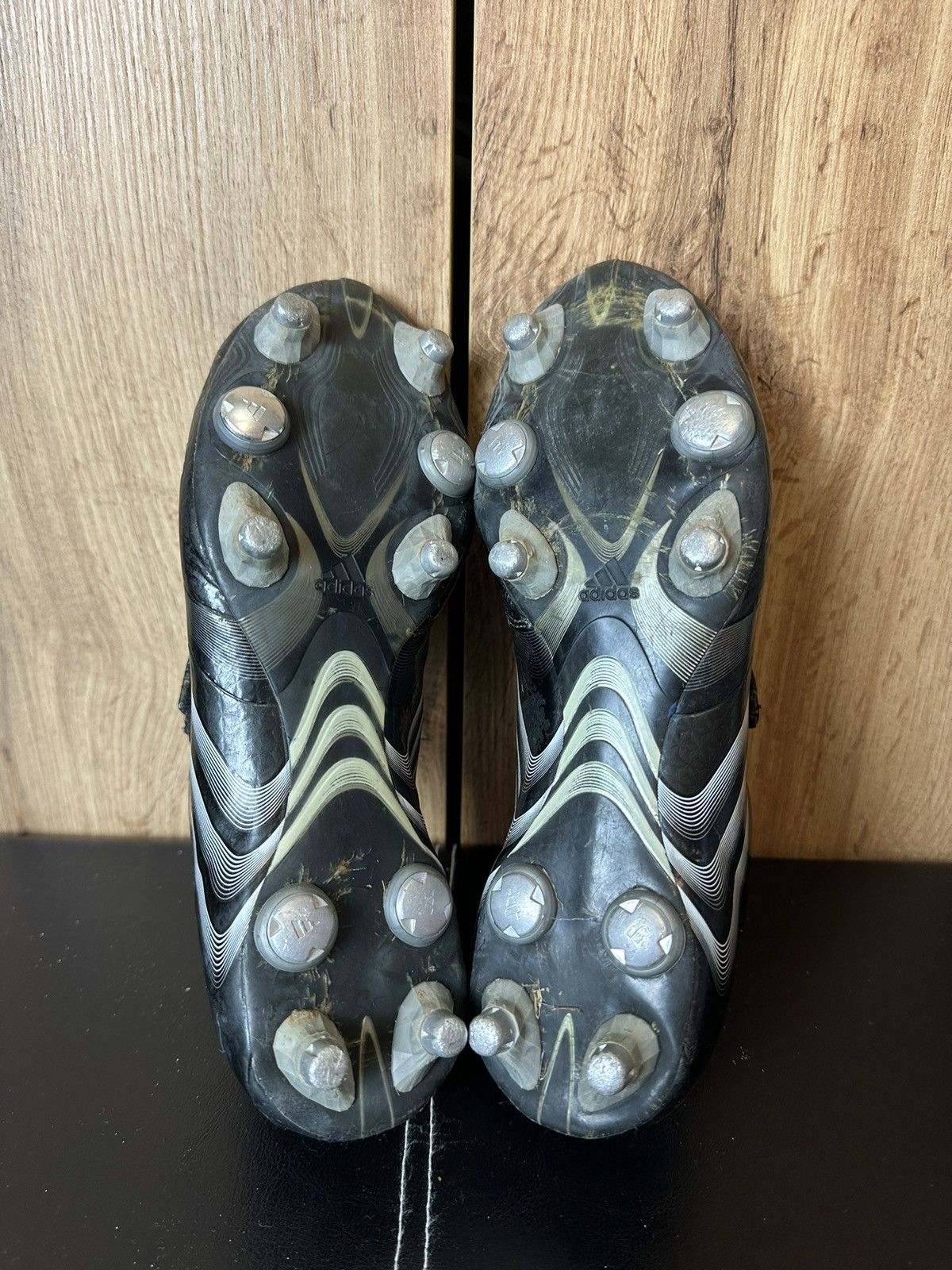 Adidas × Vintage Adidas Tunit F50.6 FG Elite US8 Black boots mens Footbal Size US 8 / EU 41 - 12 Thumbnail