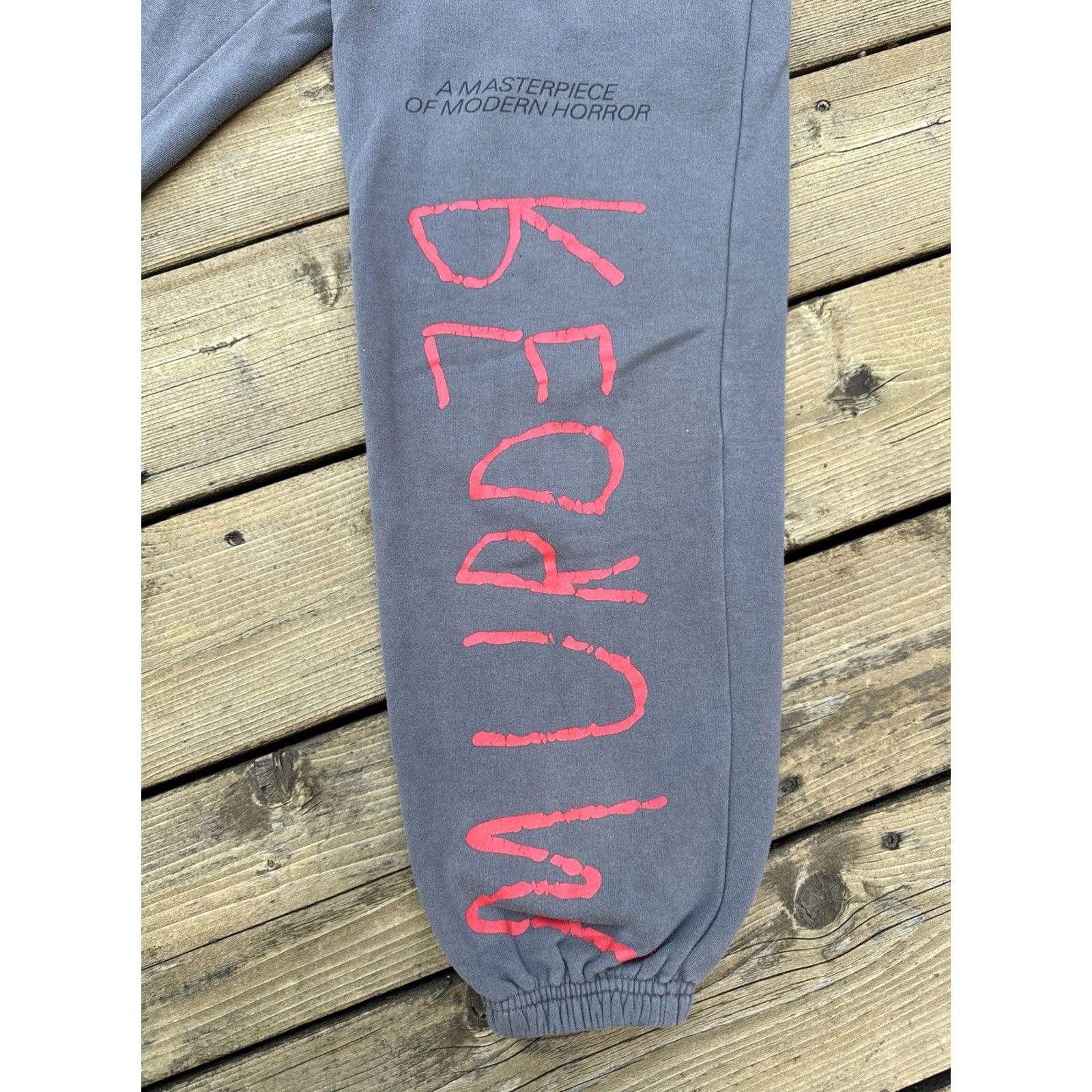 Vintage Dumbgood The Shining Sweatpants Horror Movie Kubrick Joggers XS Women Gray Size 26" / US 2 / IT 38 - 3 Thumbnail