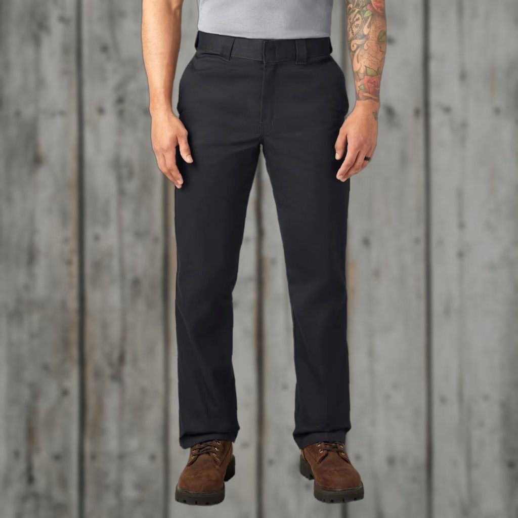 Dickies Dickies Mens Original Flex Work Pants Black 40x30 L US Size US 40 / EU 56 - 1 Thumbnail