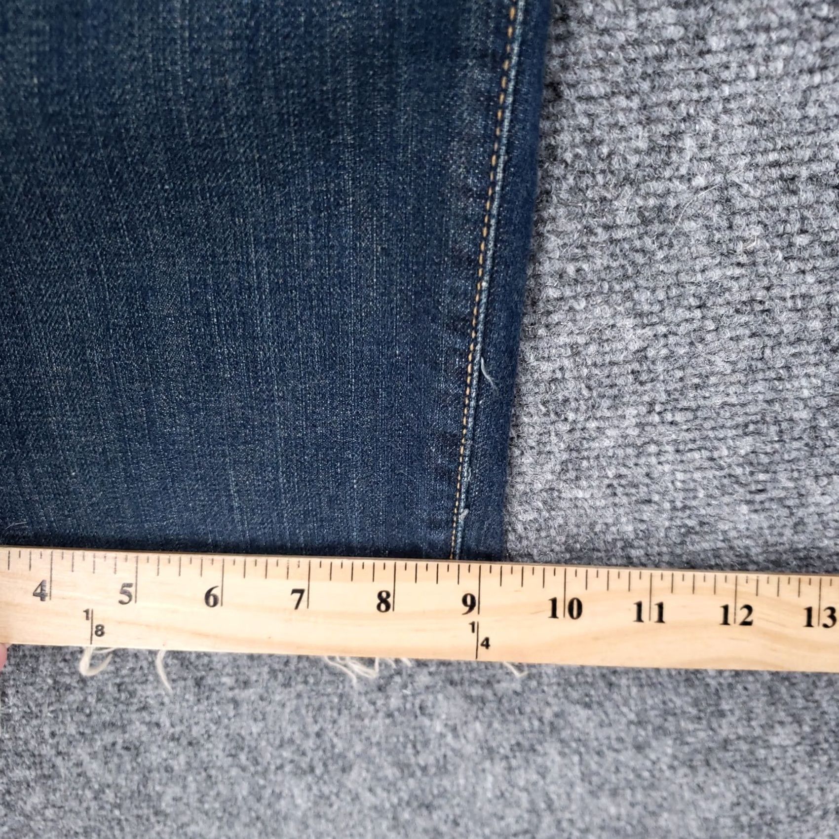 Ralph Lauren Ralph Lauren Polo Jeans Co Mens Jeans 34x31 Dark Wash Denim Straight Zip Fly 5-Pocket Blue Regular Mens Size US S / EU 44-46 / 1 - 4 Thumbnail