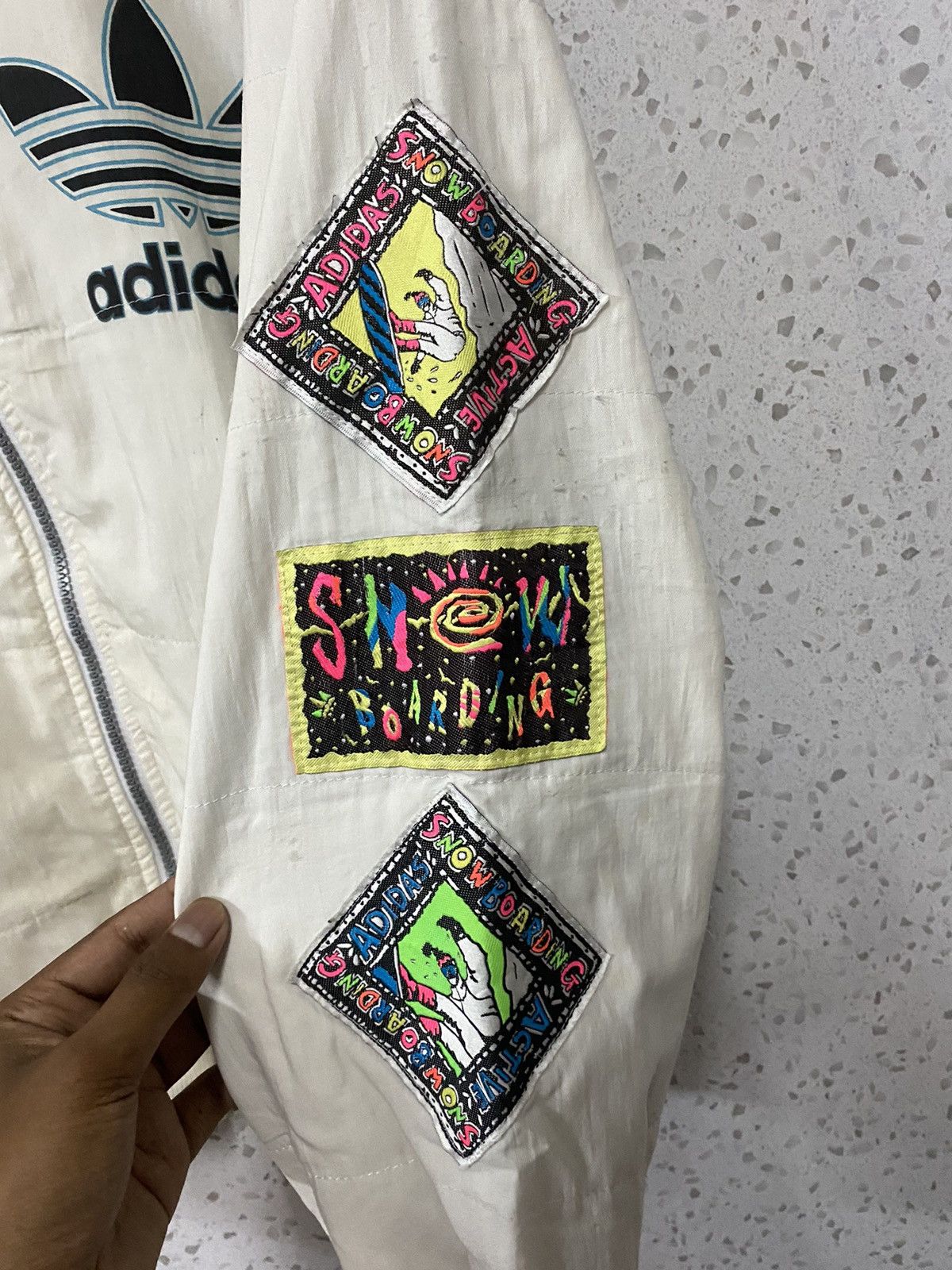 Adidas × Vintage Vintage 90s Adidas Snowboard Big Logo Jacket Size US L / EU 52-54 / 3 - 5 Thumbnail