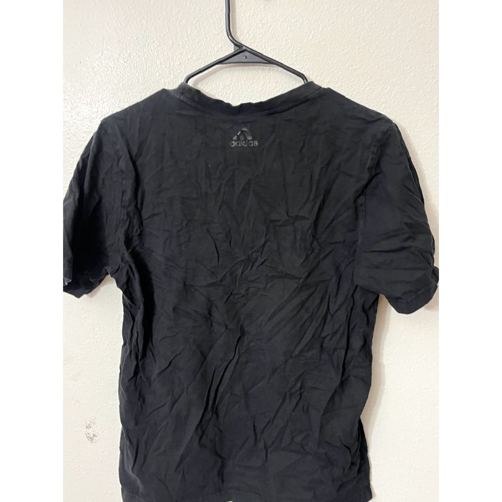Adidas Adidas T-shirt Adults Medium Black Logo Go-To Tee Short Sleeve Crew Neck Mens Regular Color Black 90s? Size US M / EU 48-50 / 2 - 2 Thumbnail