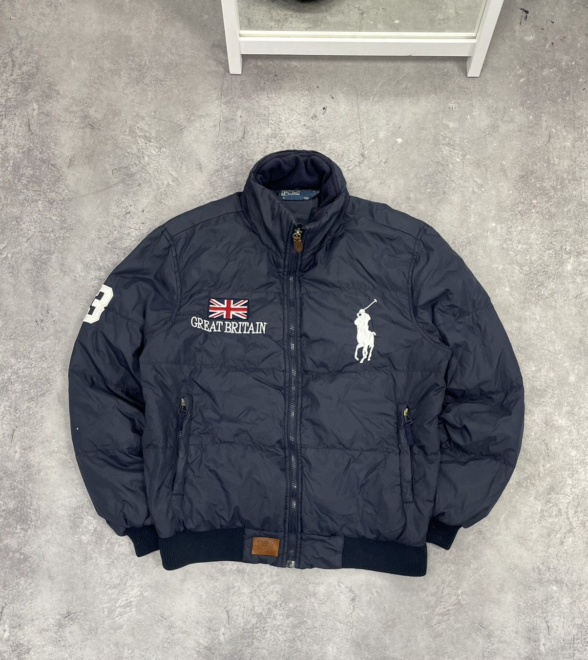 Luxury × Polo Ralph Lauren × Vintage Vintage Puffer Polo