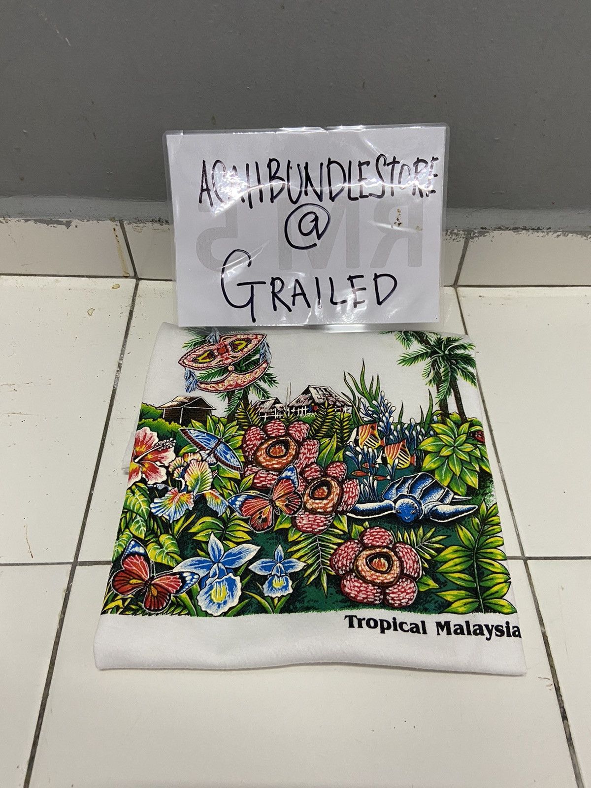 Other VINTAGE TROPICAL MALAYSIA VACATION TEE SHIRT Size US L / EU 52-54 / 3 - 13 Thumbnail