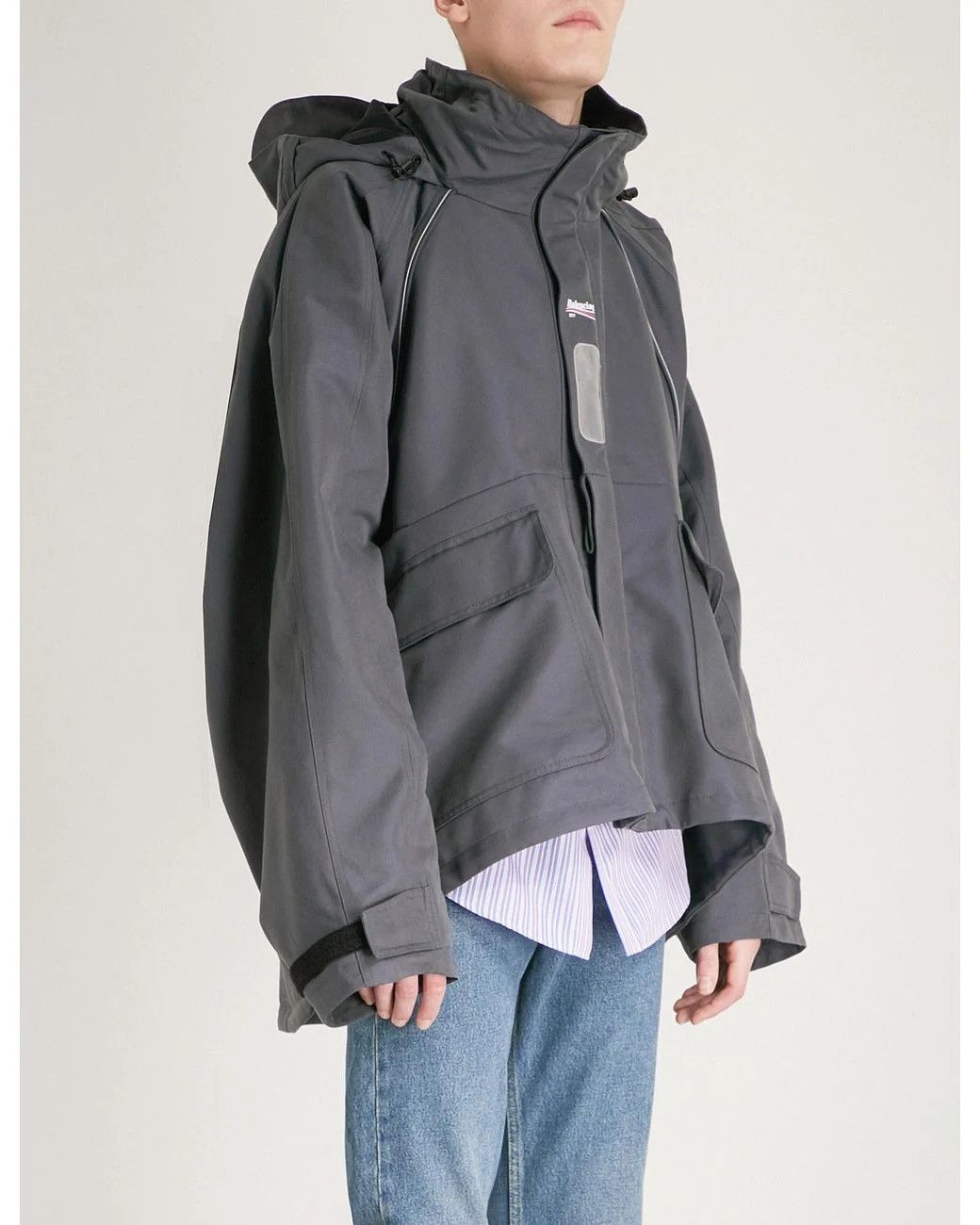 Balenciaga Balenciaga C Shaped Parka Size US M / EU 48-50 / 2 - 2 Thumbnail