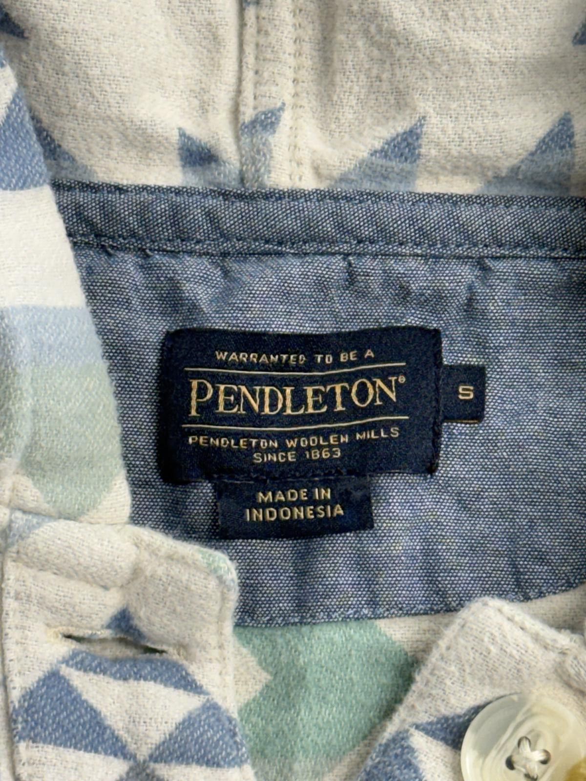 Pendleton Womens Pendleton Button Front Beach Hoodie Aztec Print - S Size S / US 4 / IT 40 - 2 Thumbnail