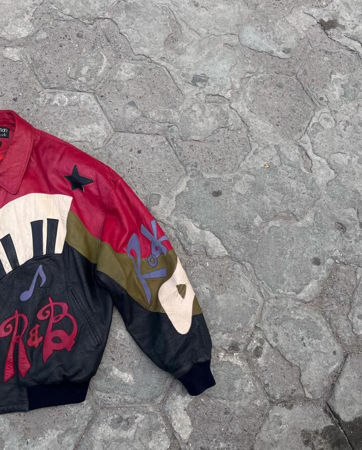 Marc Buchanan × Pelle Pelle Vintage Pelle Pelle 1980s Music Jacket Size US L / EU 52-54 / 3 - 5 Thumbnail