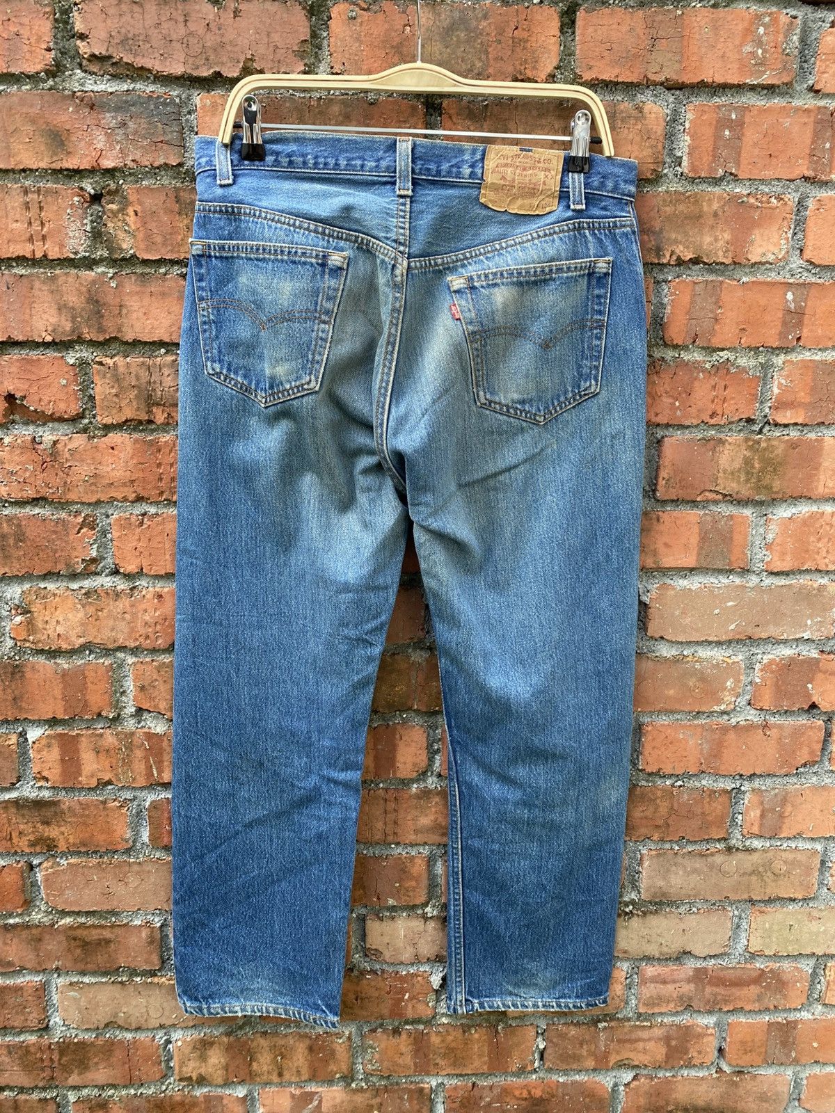 Levi's × Levi's Vintage Clothing × Vintage W34x27 vintage levi's 501xx made in USA Size US 34 / EU 50 - 2 Thumbnail