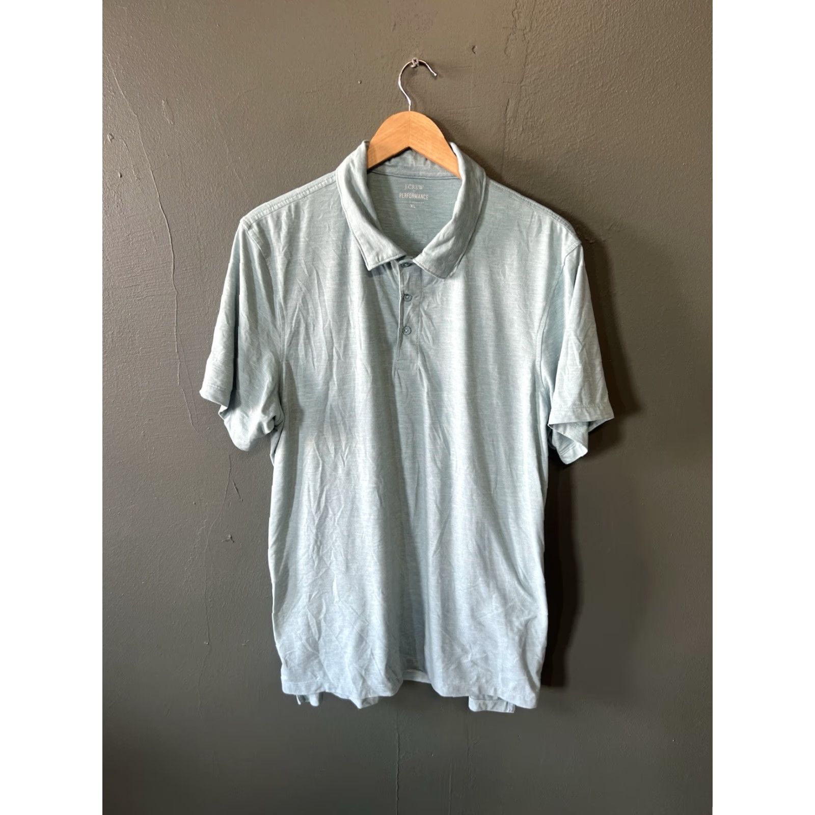 J.Crew J. Crew Mens Blue Short Sleeve Polo XL Size Regular Size US 36 / EU 52 - 2 Thumbnail