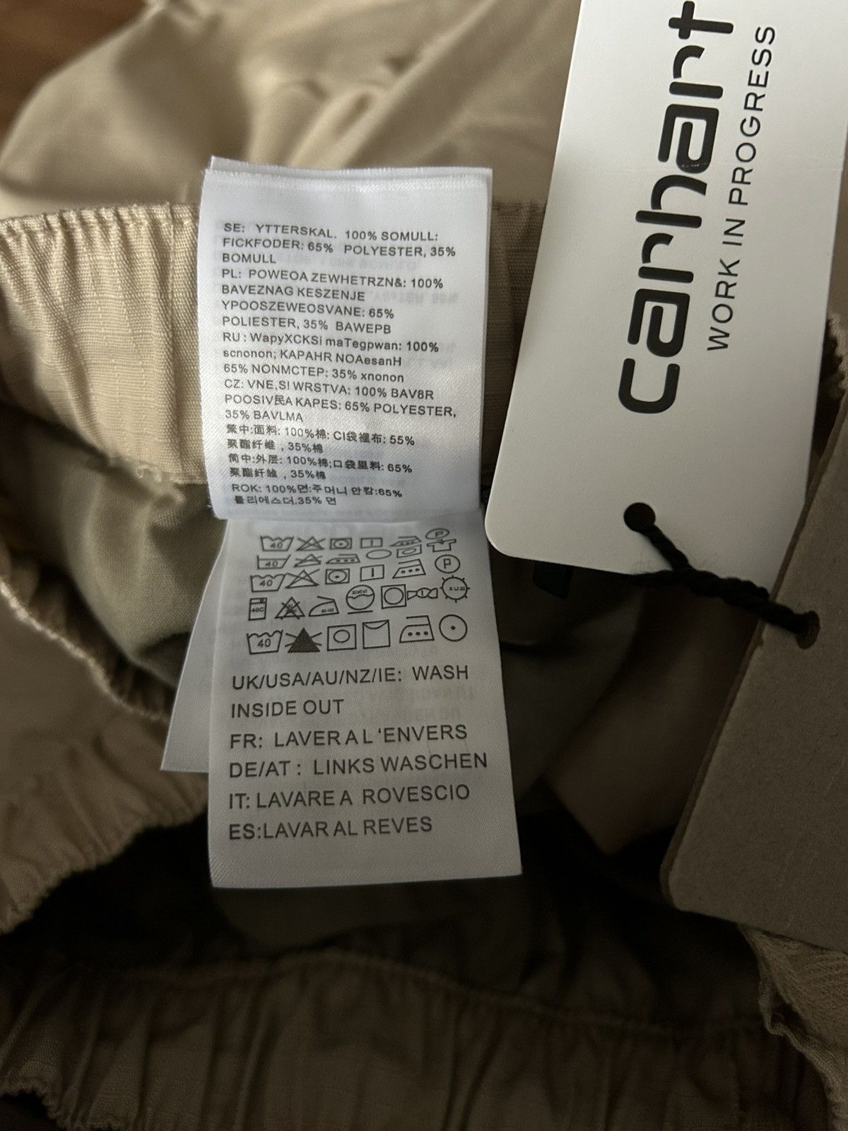Carhartt Carhartt light cargo pants Size US 35 - 12 Thumbnail
