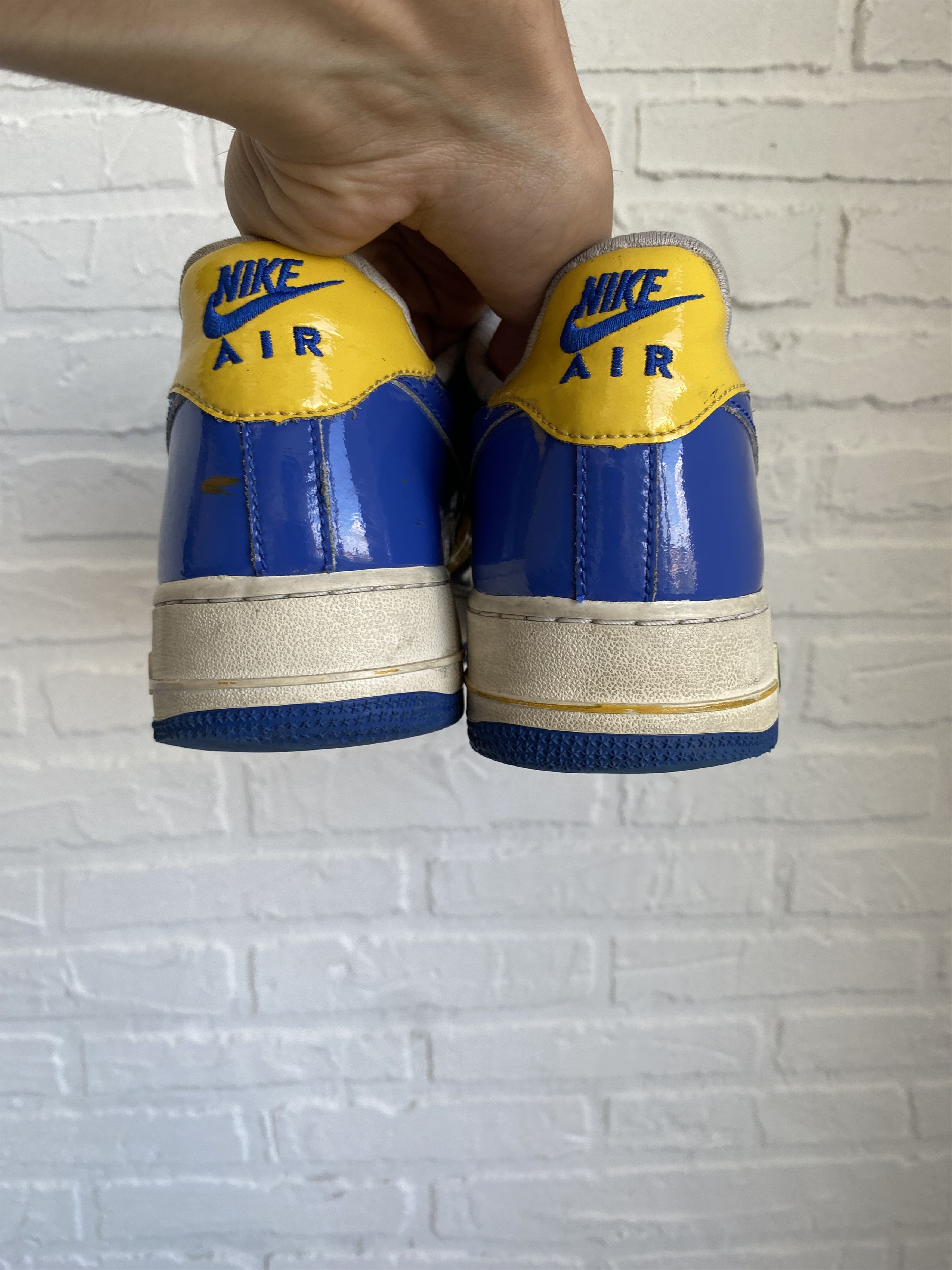 Nike Vintage Nike Air Force 1 Premium Brazil World Cup 2006 Size US 10 / EU 43 - 15 Thumbnail