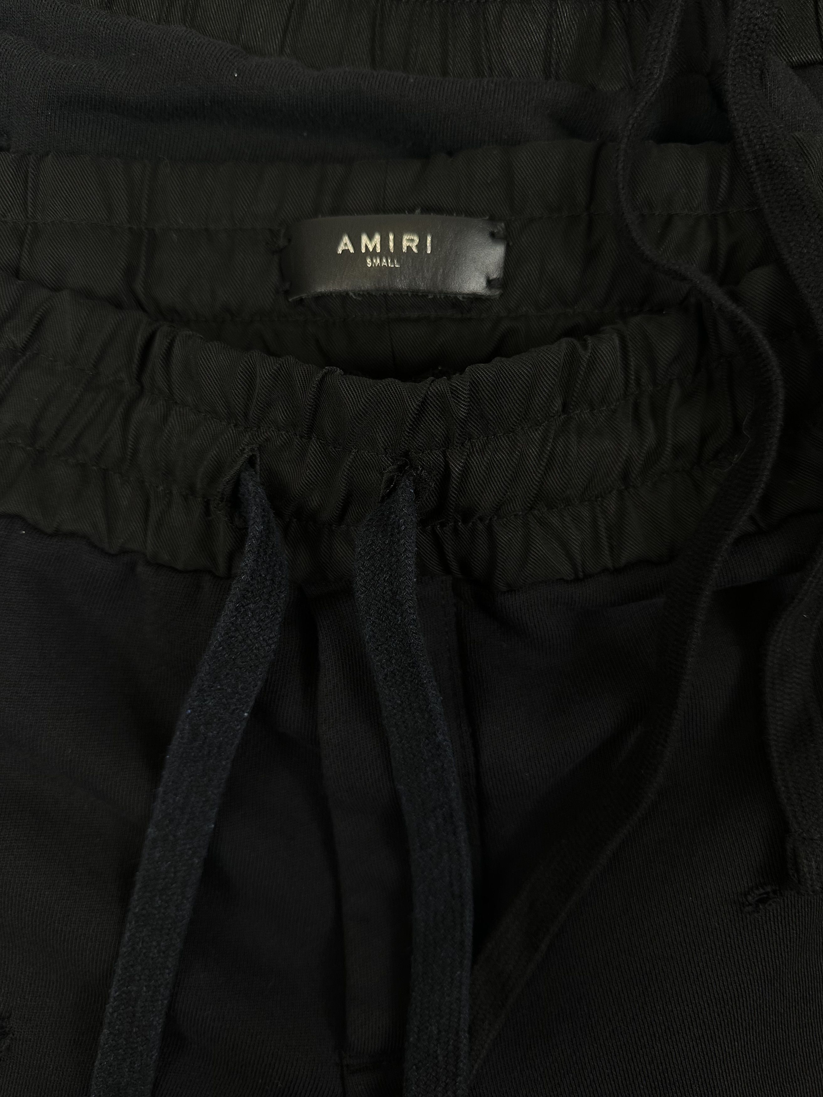 Amiri Amiri Sweatpants With Leather NWT Size US 34 / EU 50 - 13 Thumbnail